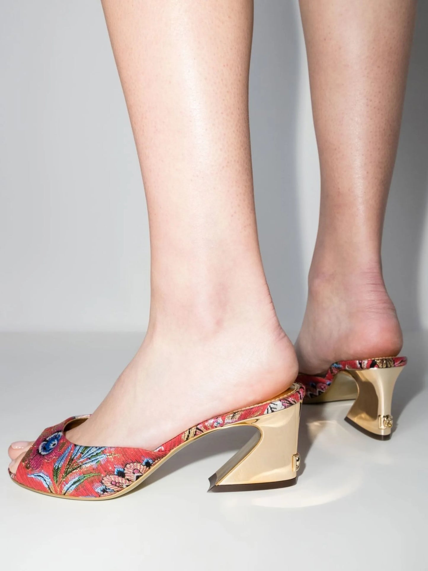 Broc peep-toe 75mm sandals
