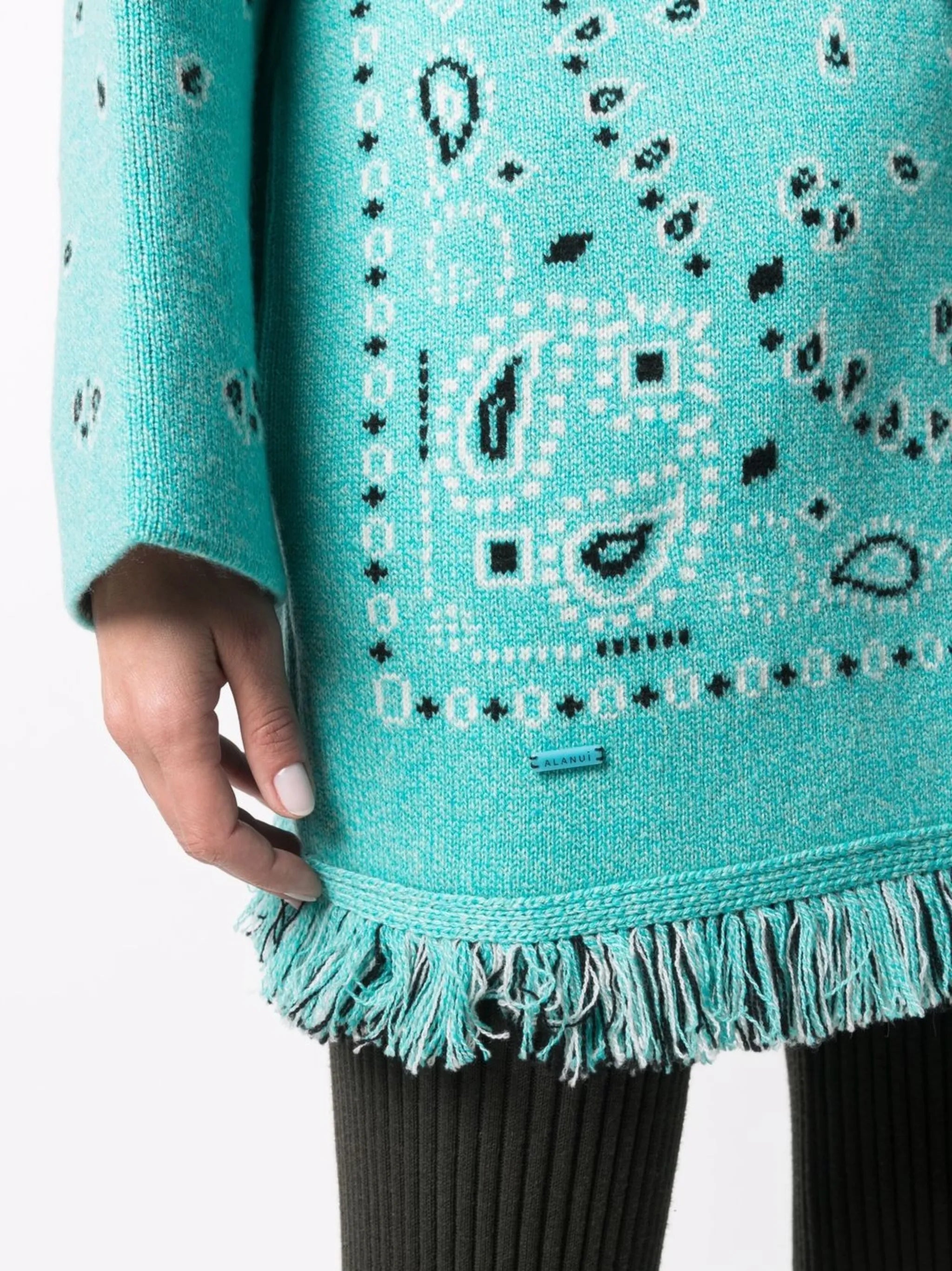 Icon paisley-print cardigan