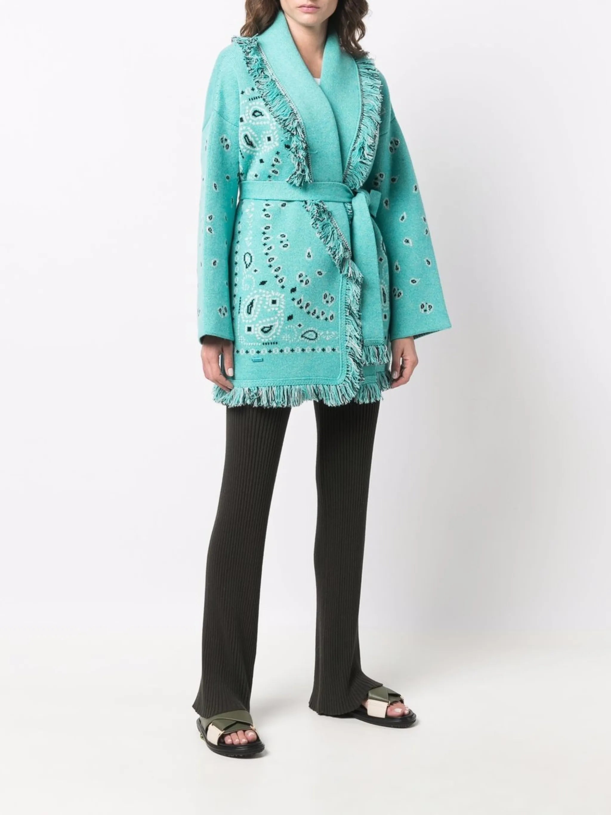 Icon paisley-print cardigan