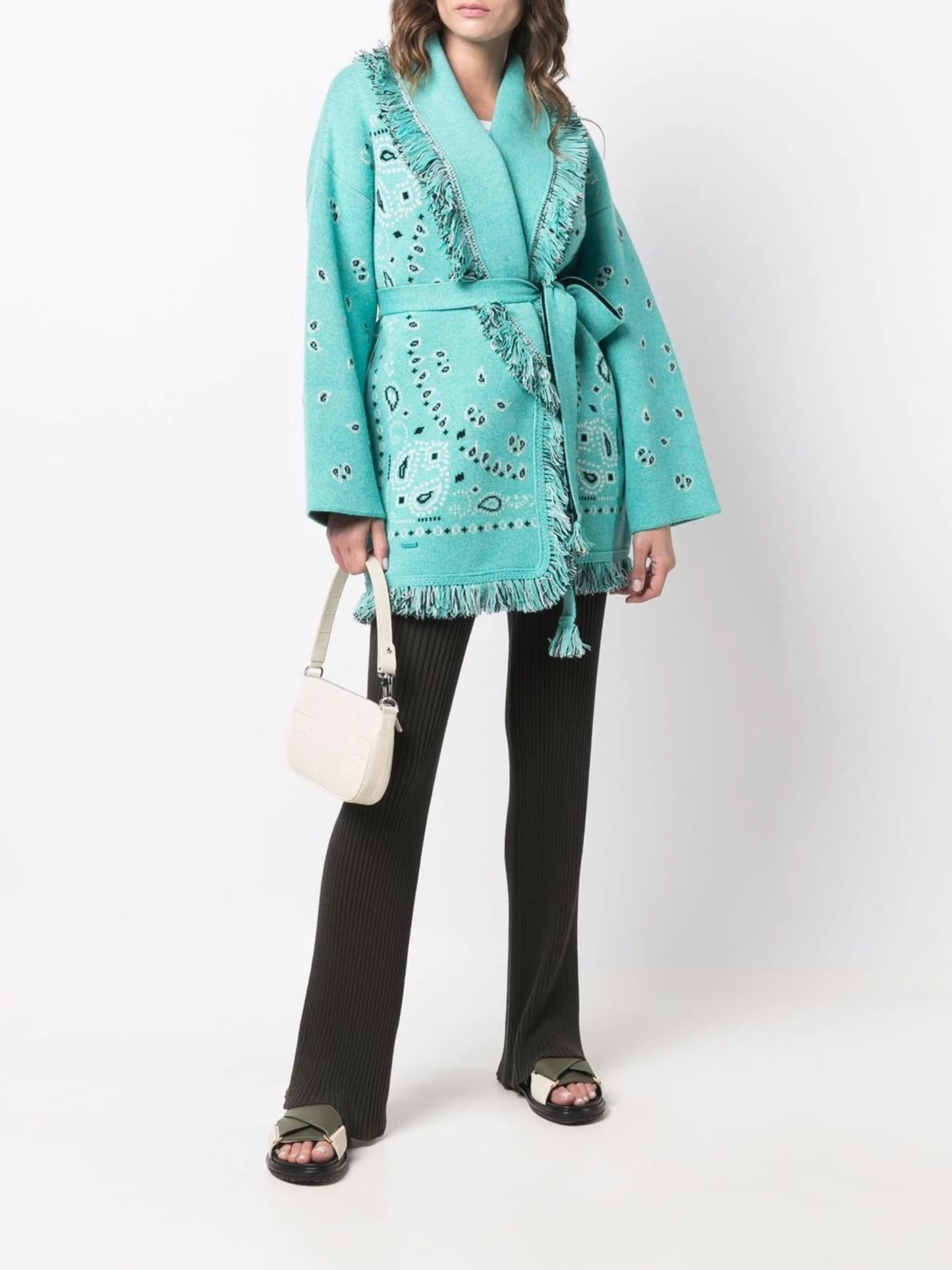 Icon paisley-print cardigan