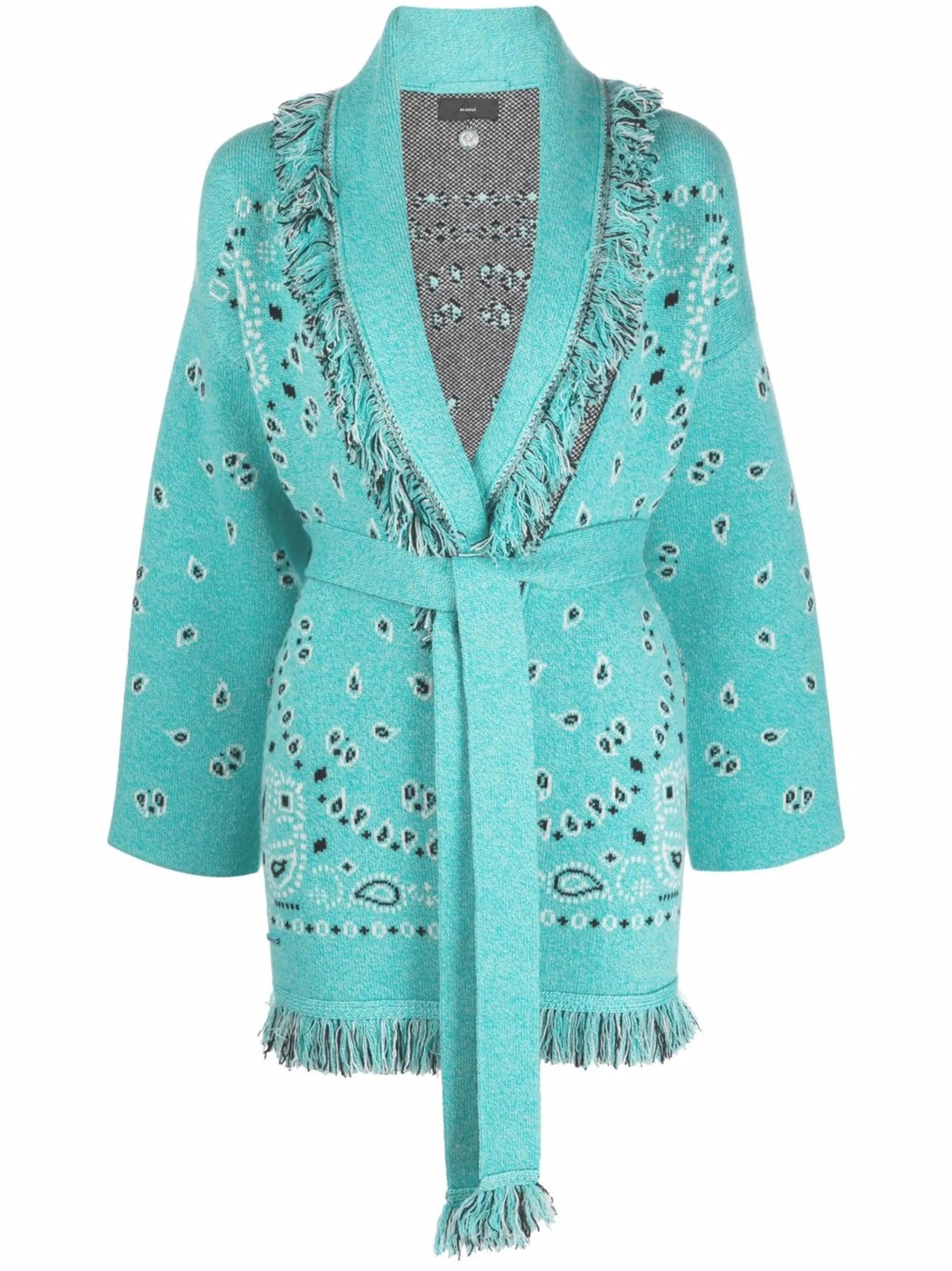 Icon paisley-print cardigan