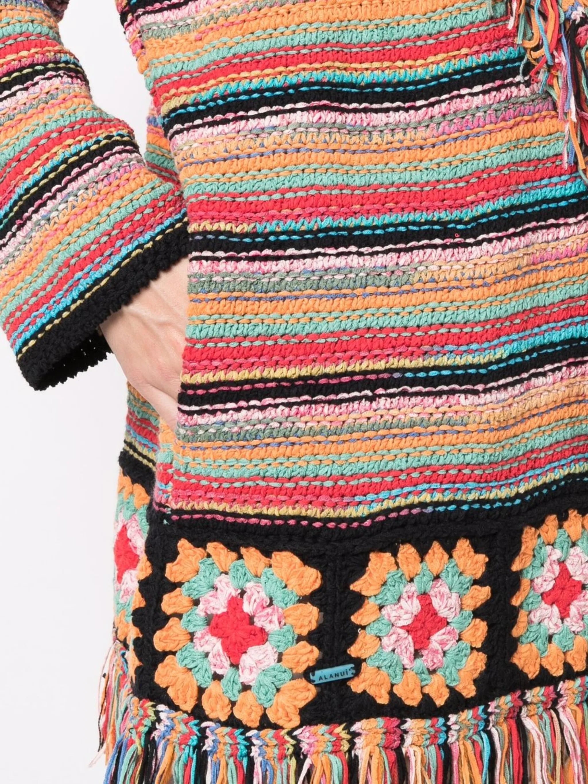 Take It Easy Icon striped cardigan