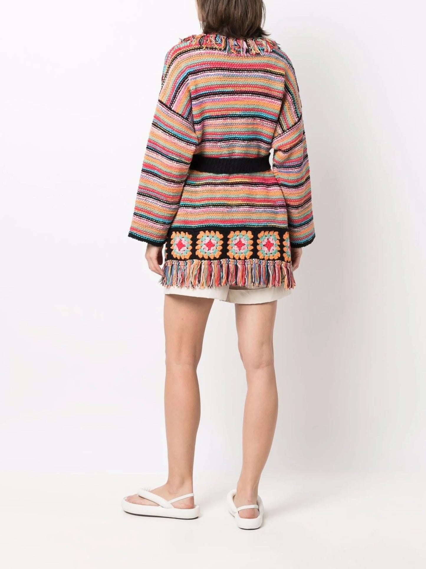 Take It Easy Icon striped cardigan