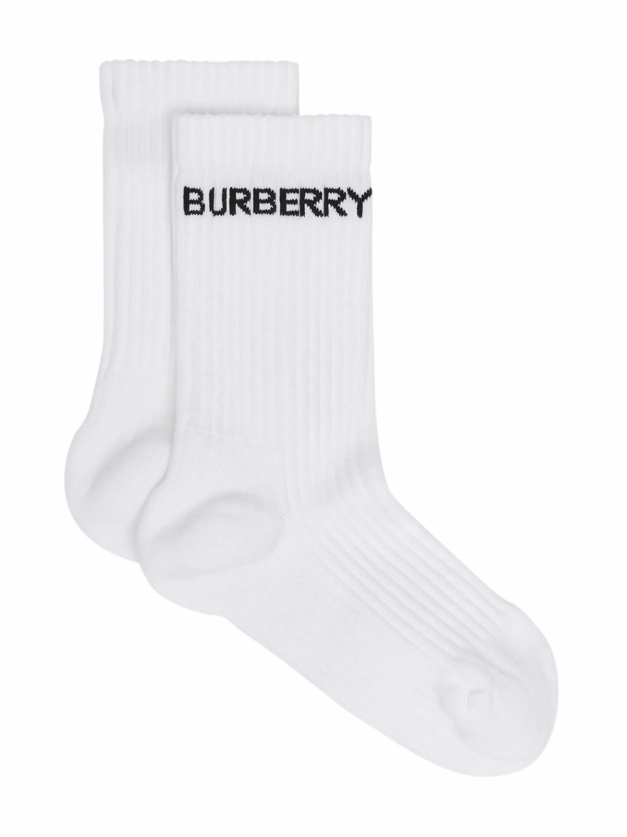 logo-intarsia technical stretch-cotton socks