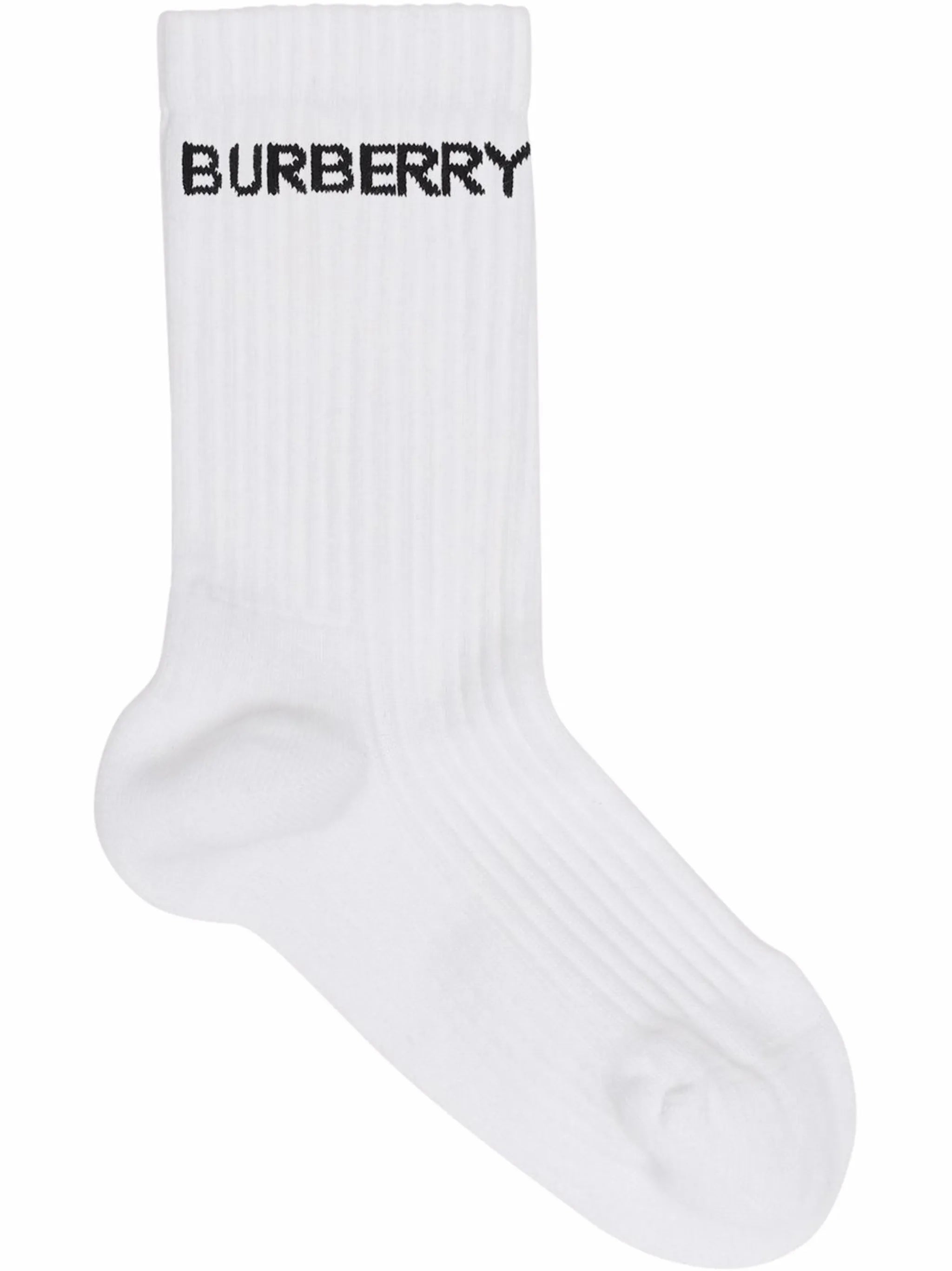 logo-intarsia technical stretch-cotton socks