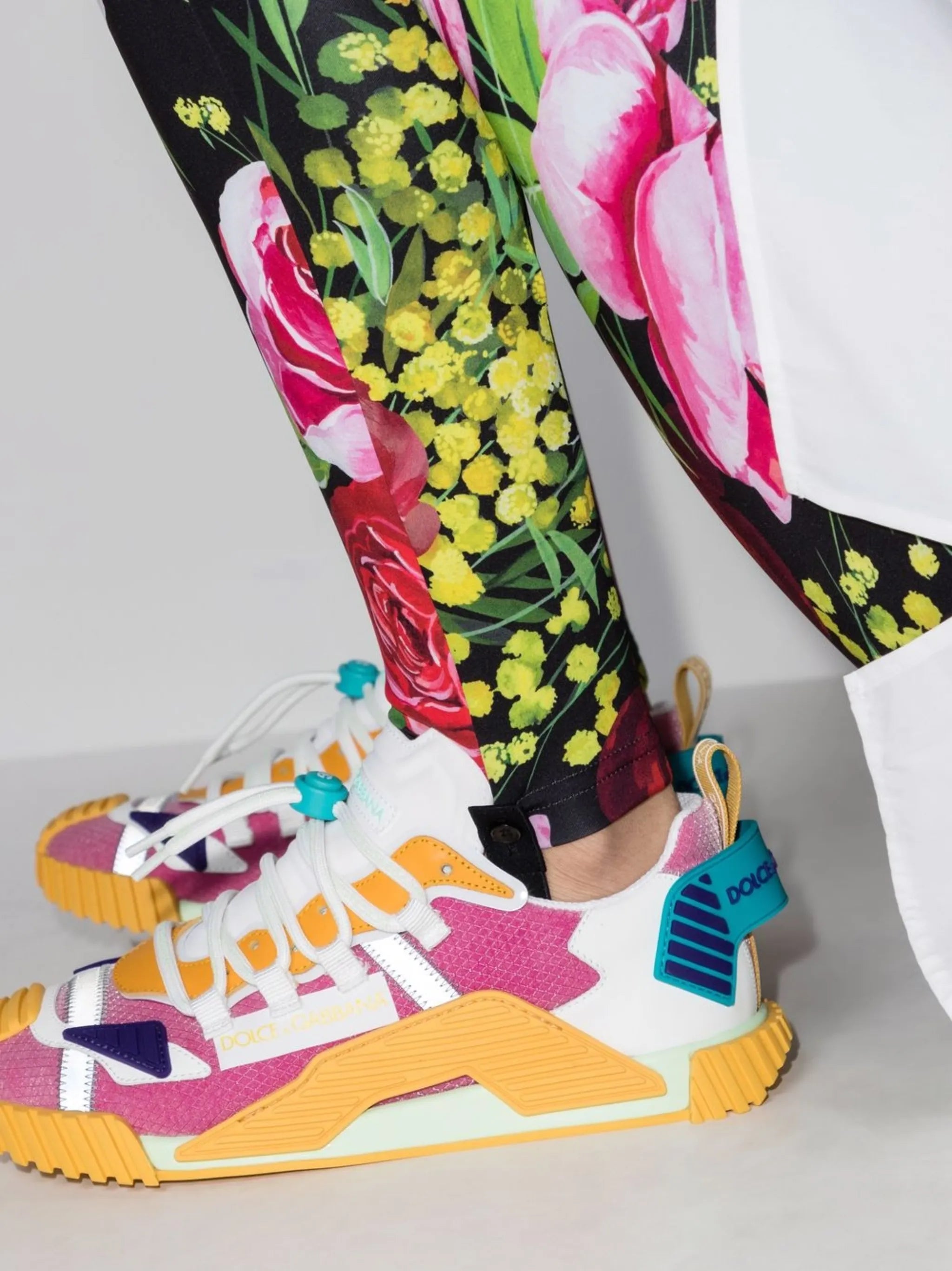 NS1 panelled low-top sneakers