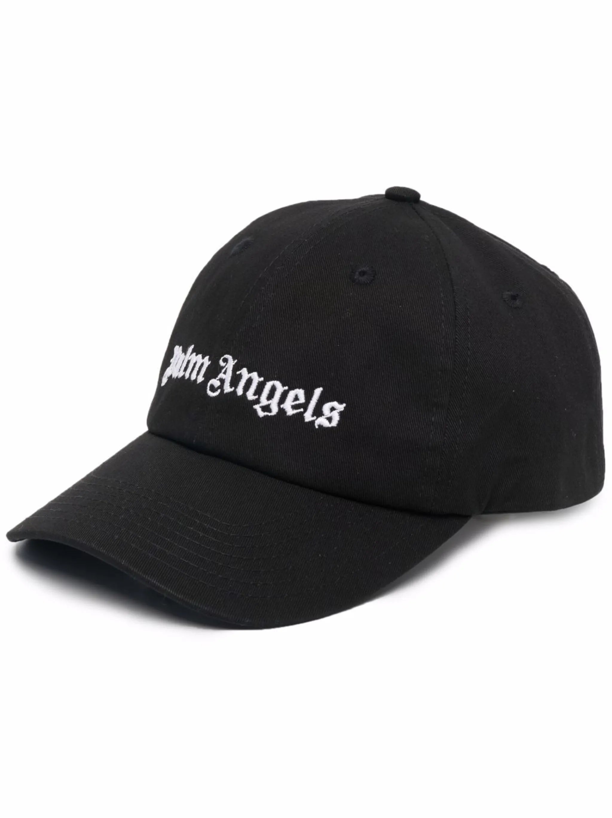 logo-embroidered baseball cap