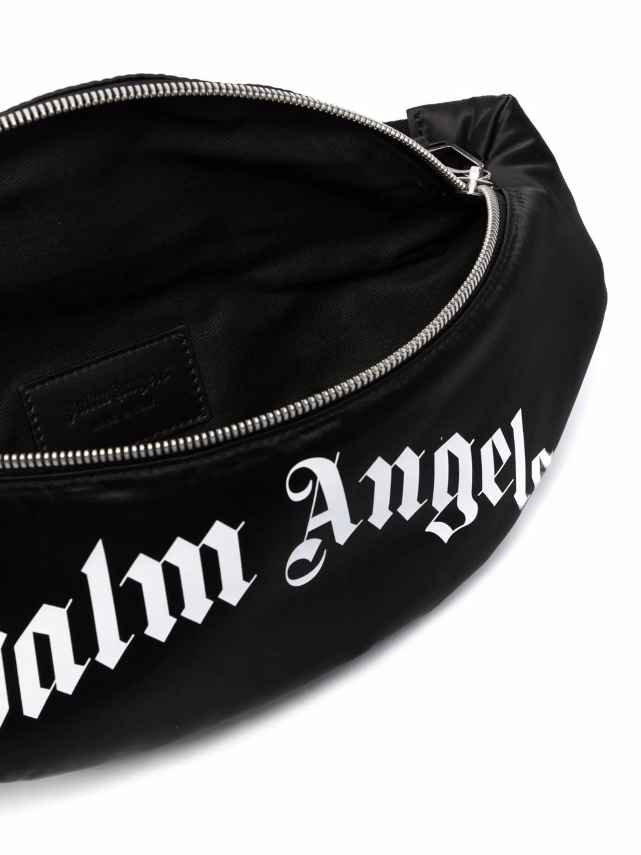 logo-print belt bag