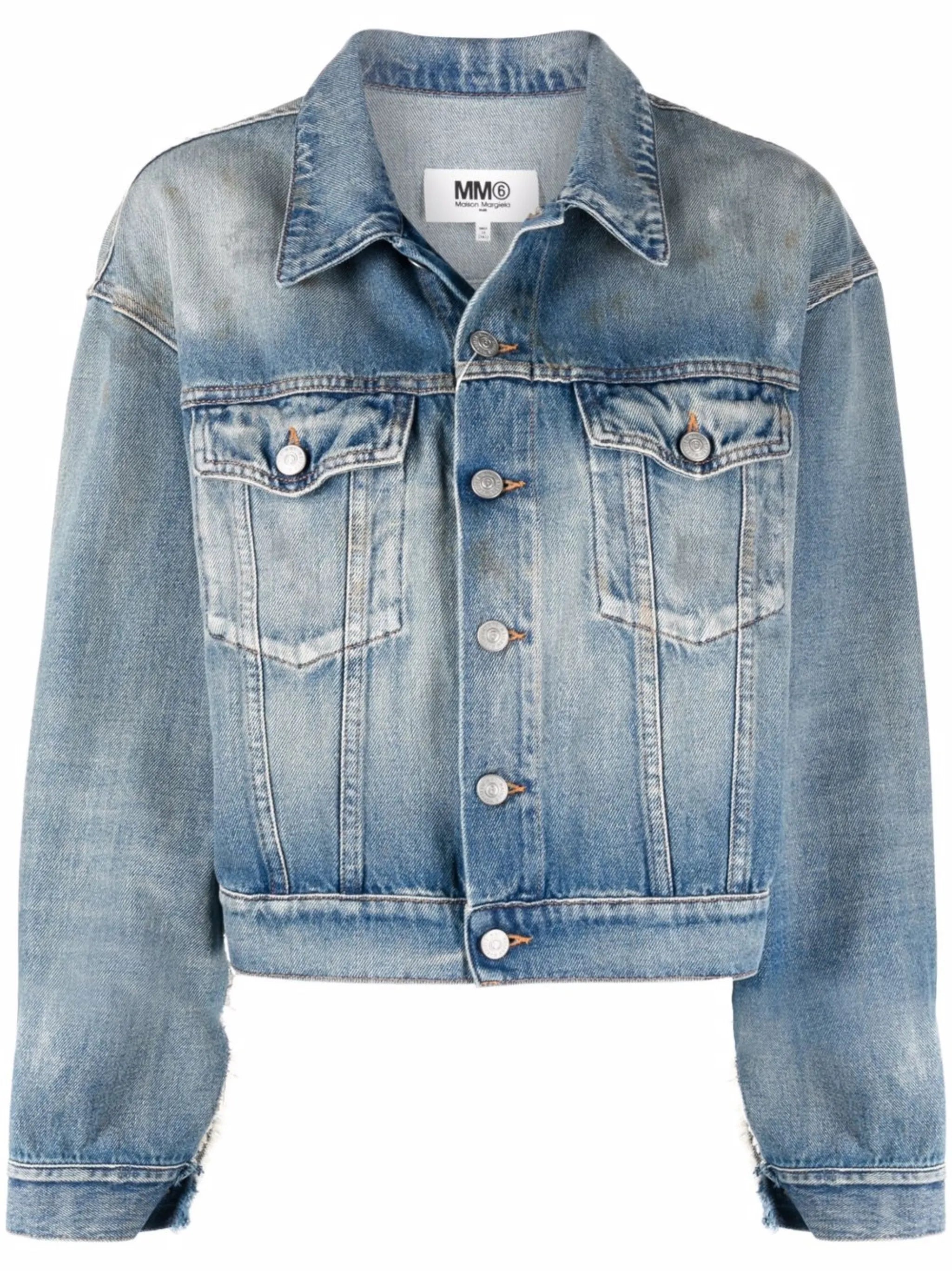 cropped denim jacket