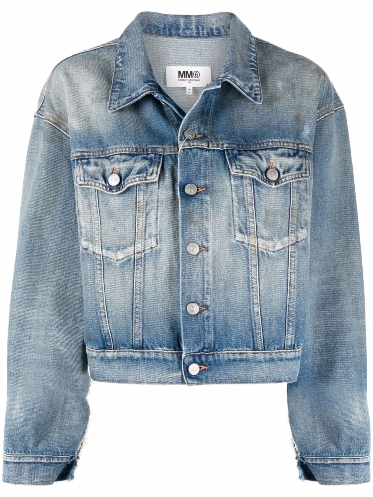 cropped denim jacket