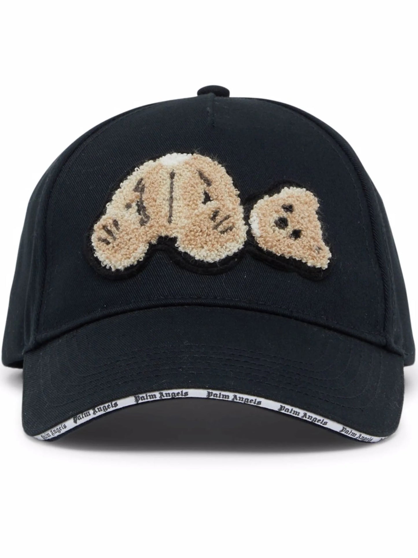 Teddy Bear-appliqué cap