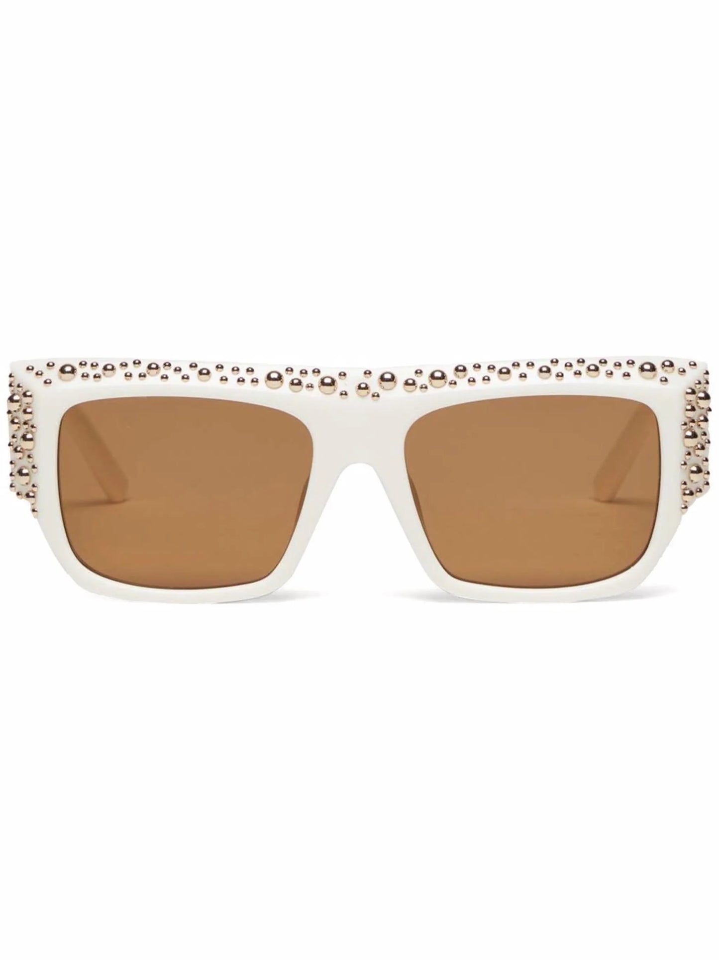 Casablanca studded square-frame sunglasses