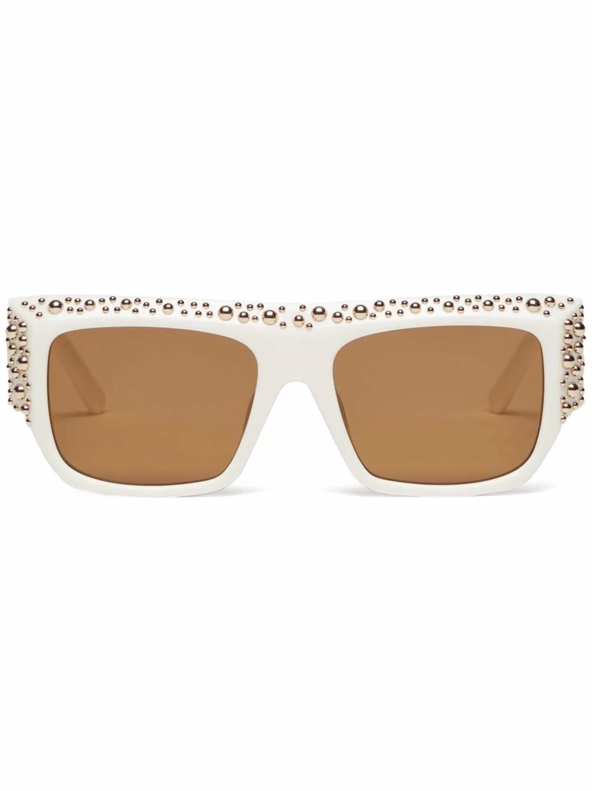 Casablanca studded square-frame sunglasses