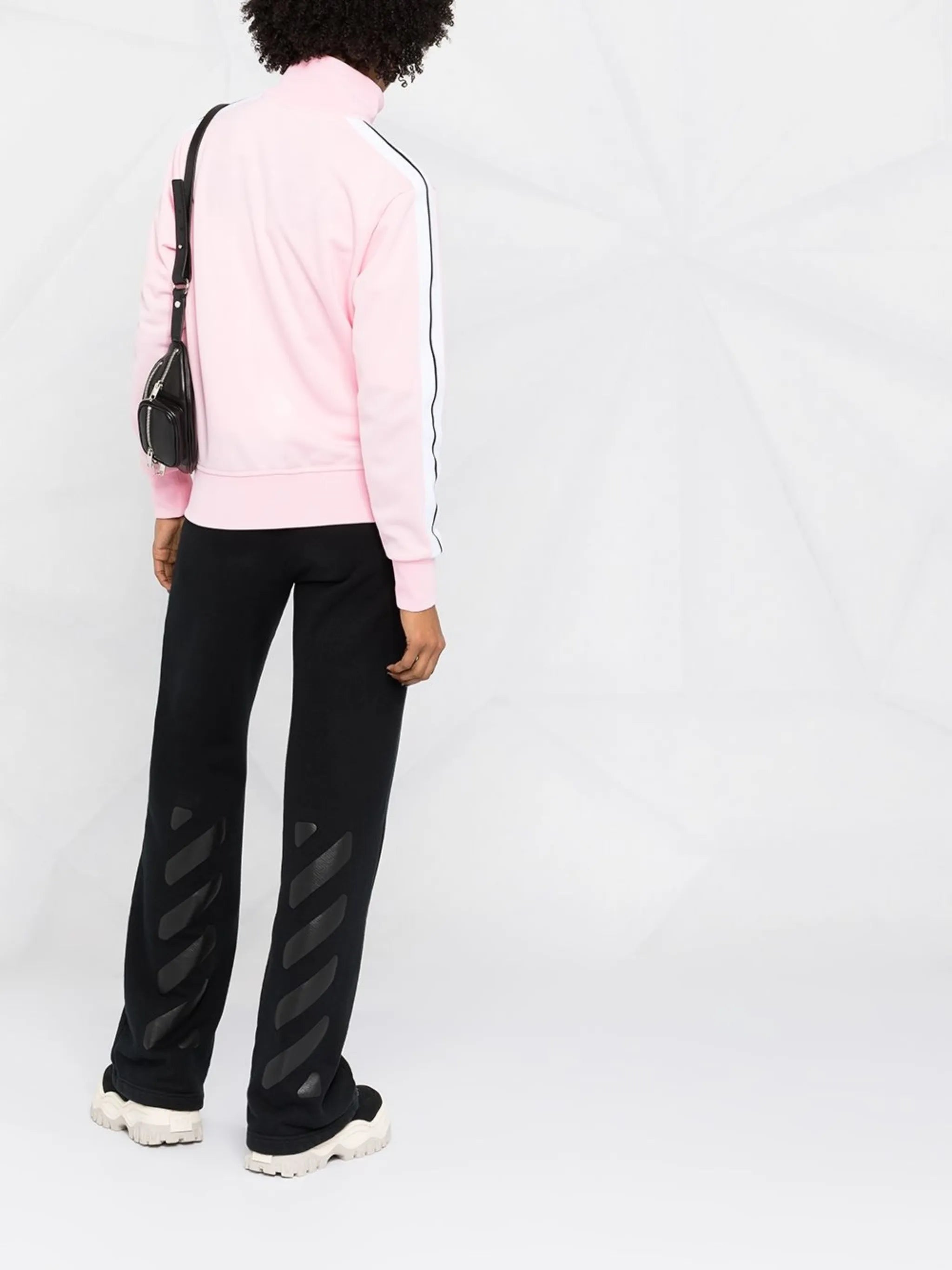 logo-print track jacket