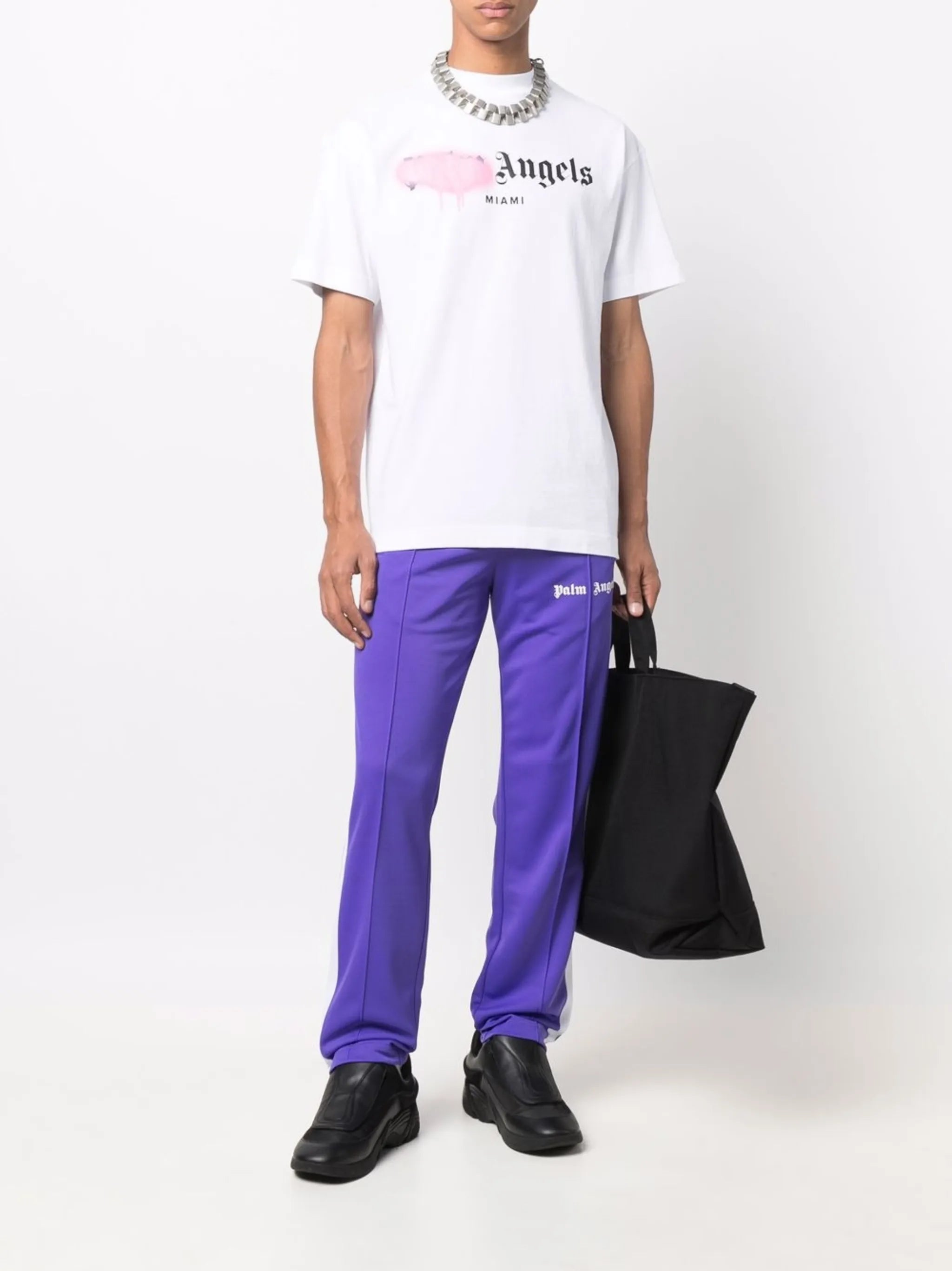 Miami sprayed-logo T-shirt