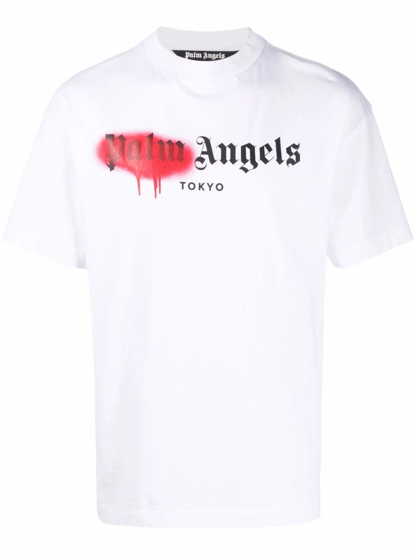 Tokyo sprayed-logo T-shirt