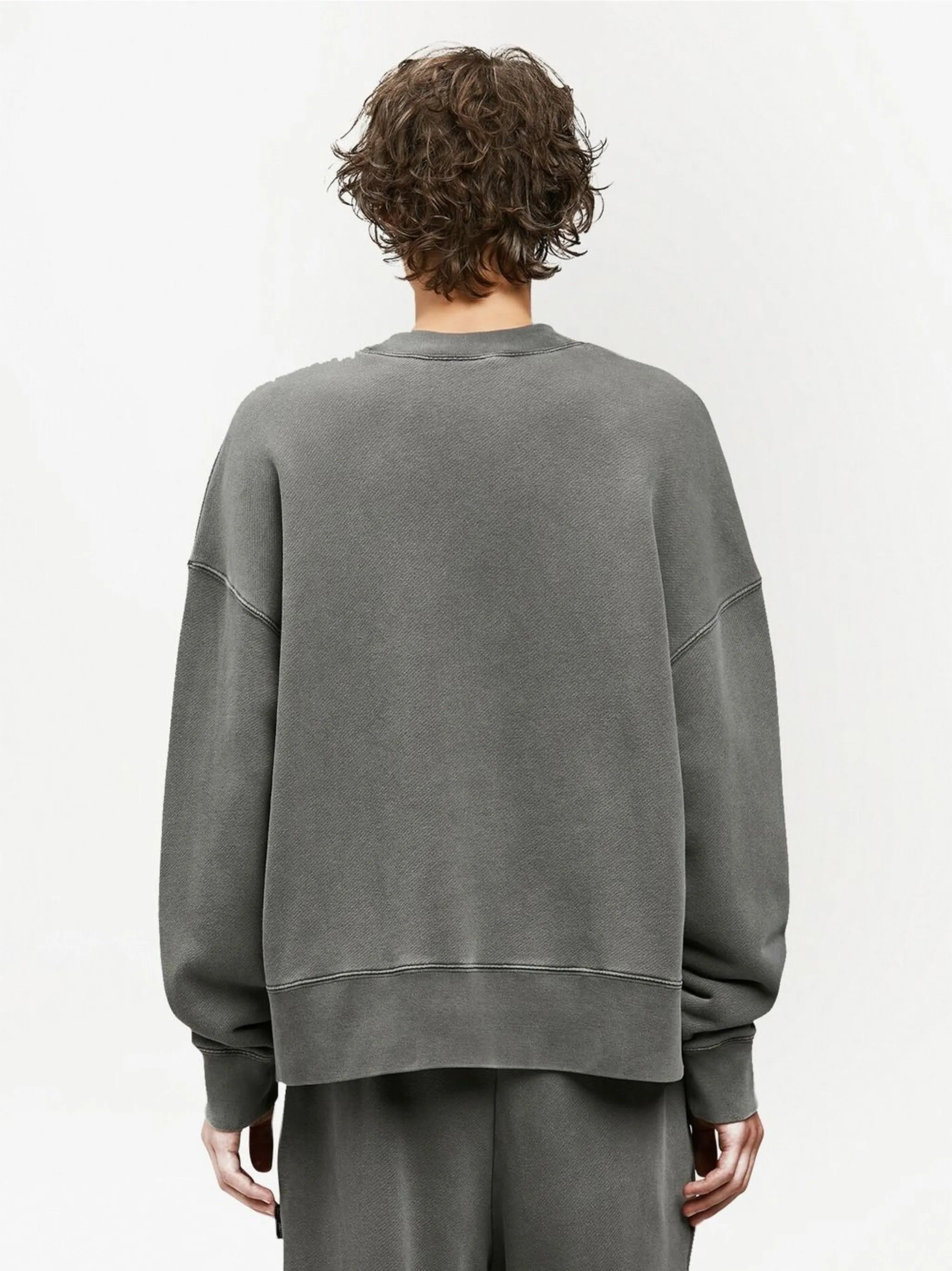 logo-print cotton sweatshirt