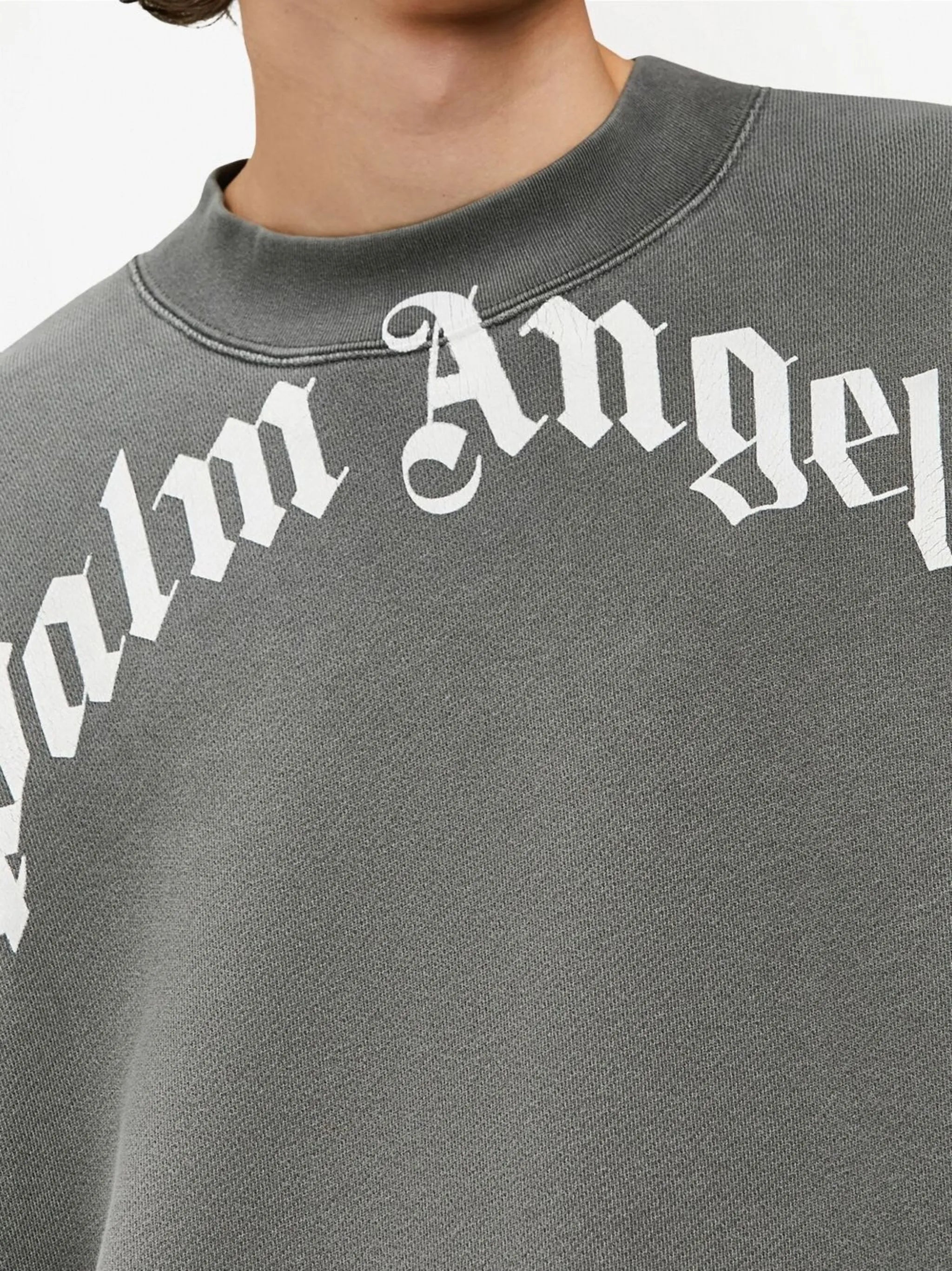 logo-print cotton sweatshirt