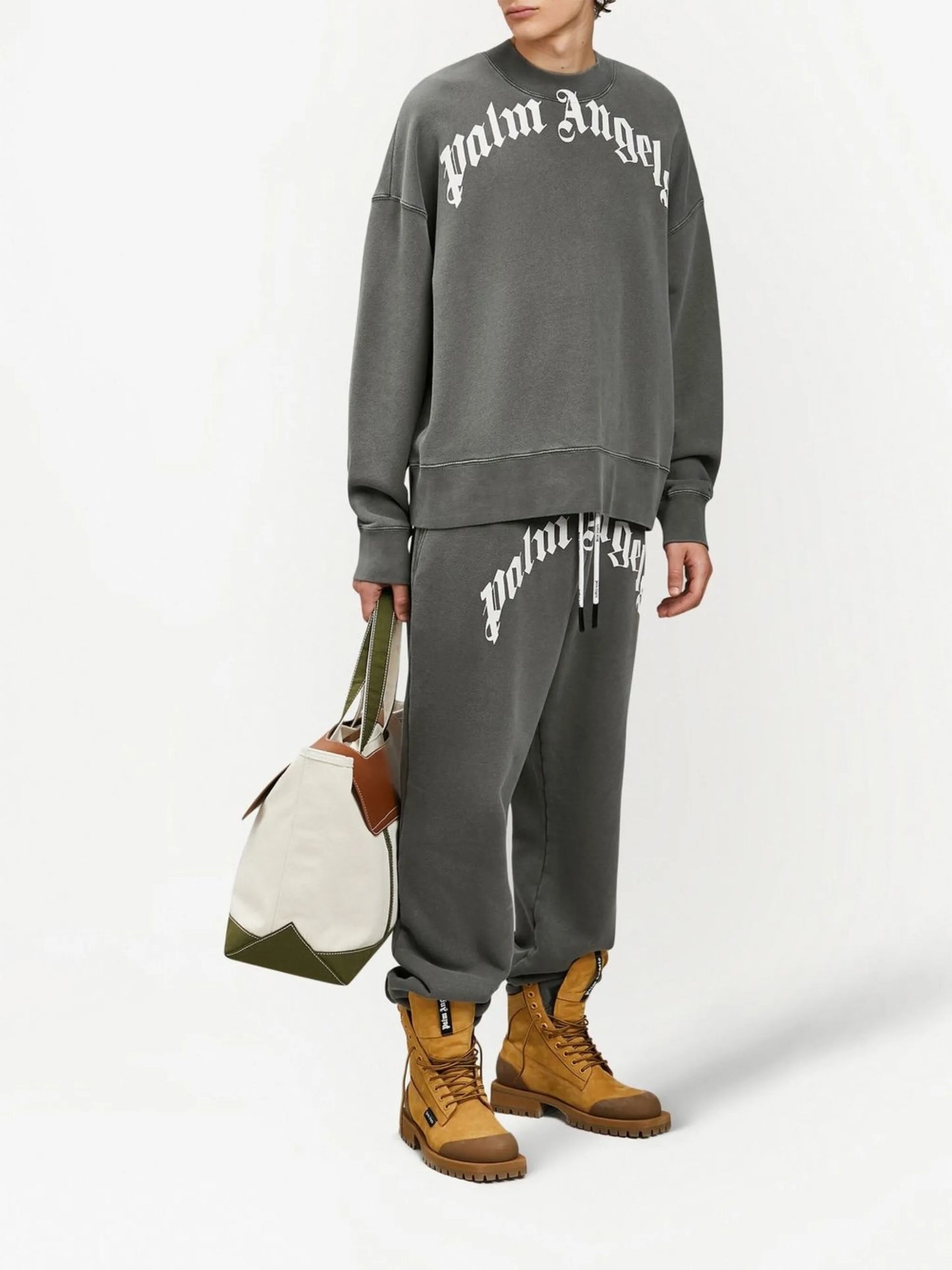 logo-print cotton sweatshirt