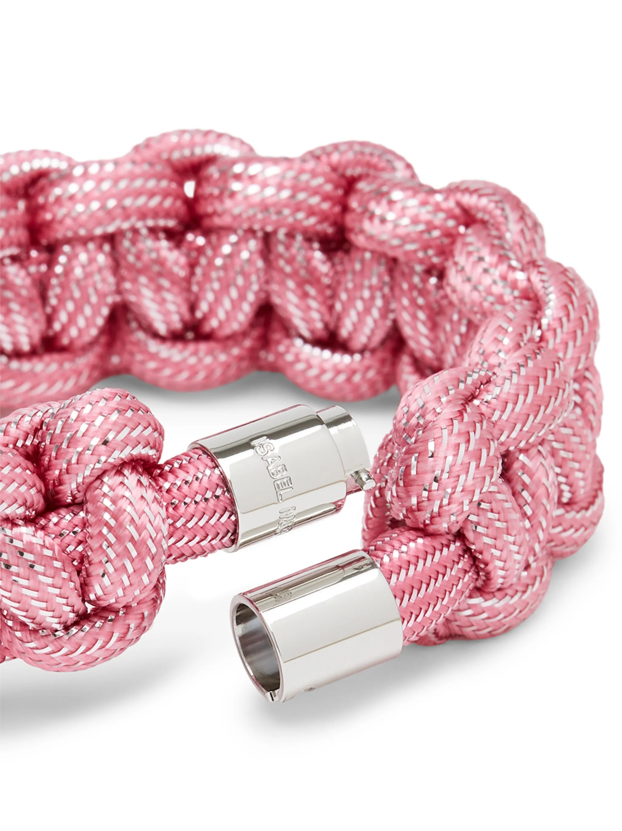 rope-detail clasp-fastening bracelet
