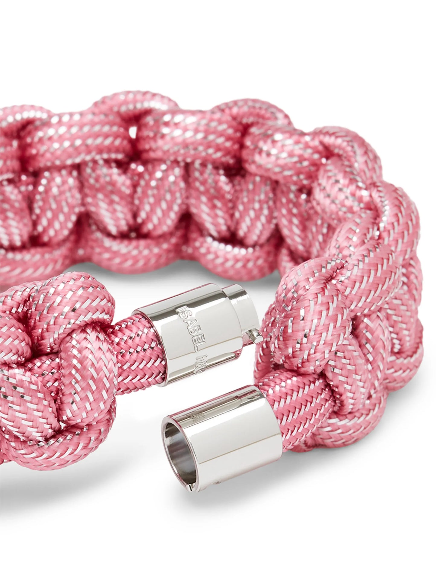 rope-detail clasp-fastening bracelet