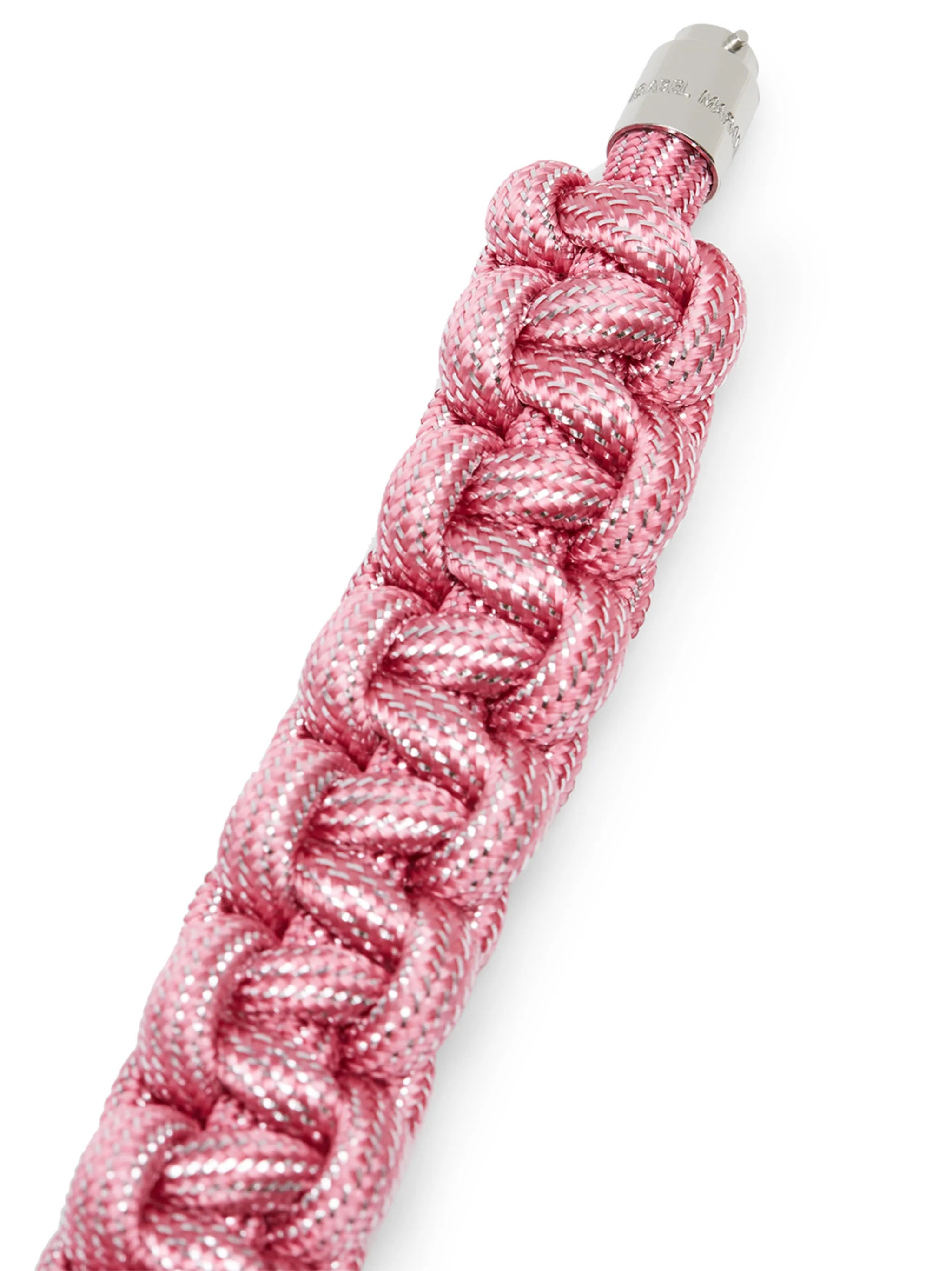 rope-detail clasp-fastening bracelet