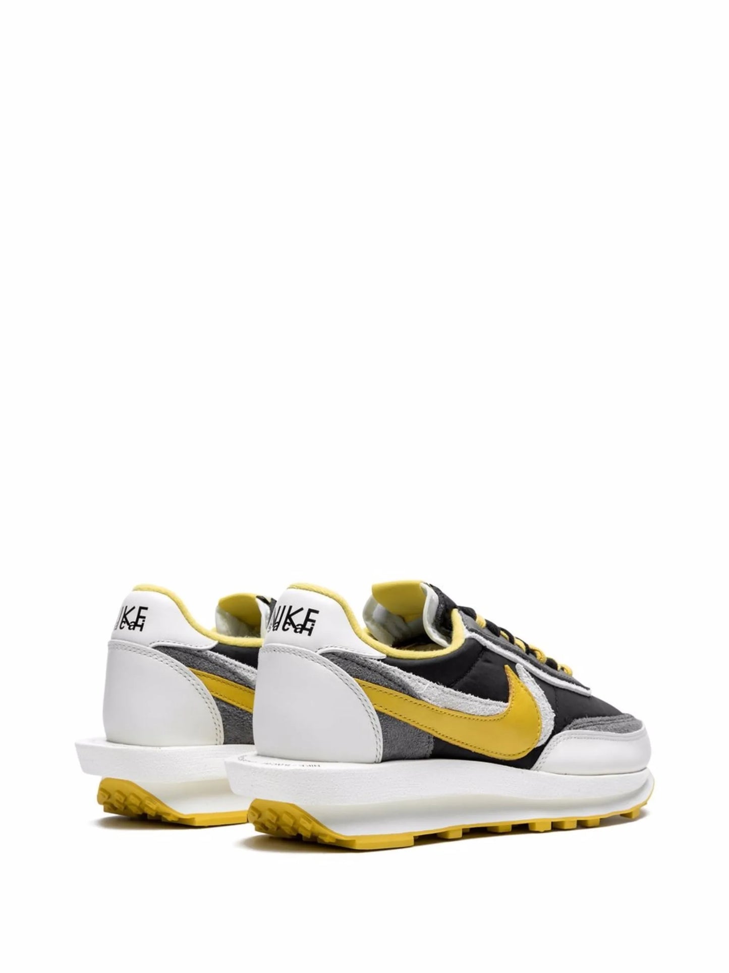 x sacai x Undercover LDWaffle "Bright Citron" sneakers