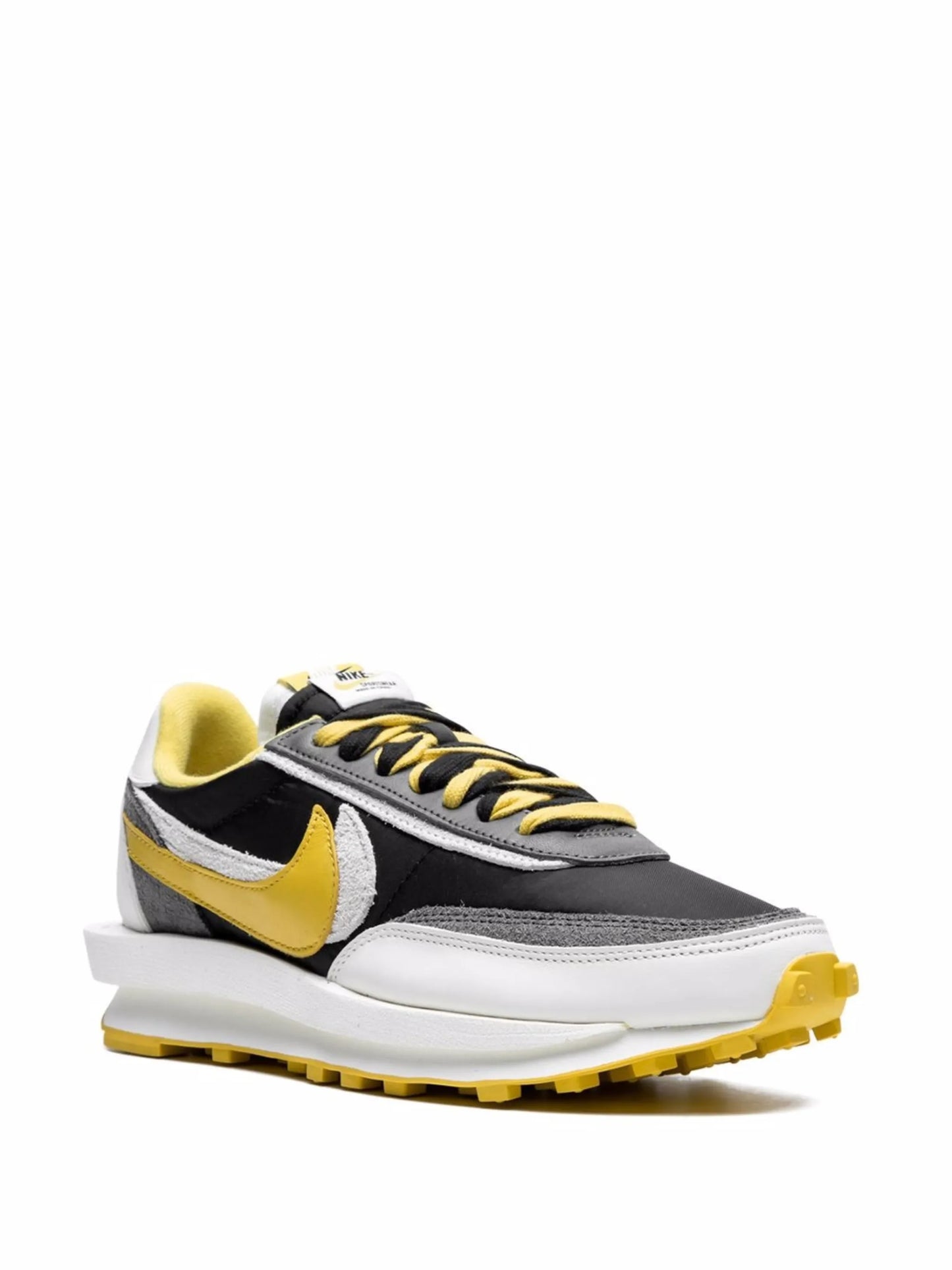 x sacai x Undercover LDWaffle "Bright Citron" sneakers