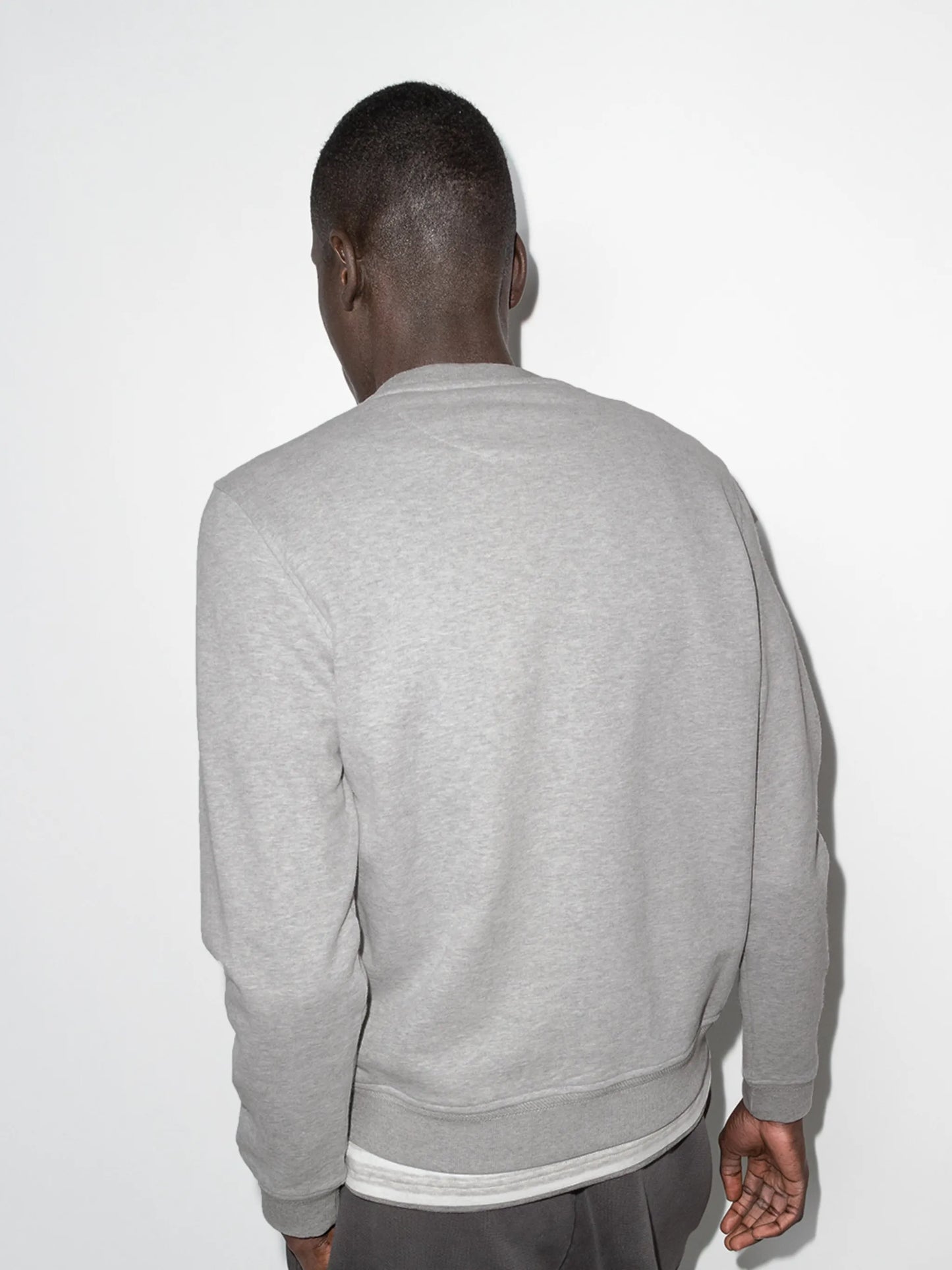 logo patch cotton sweatshirt