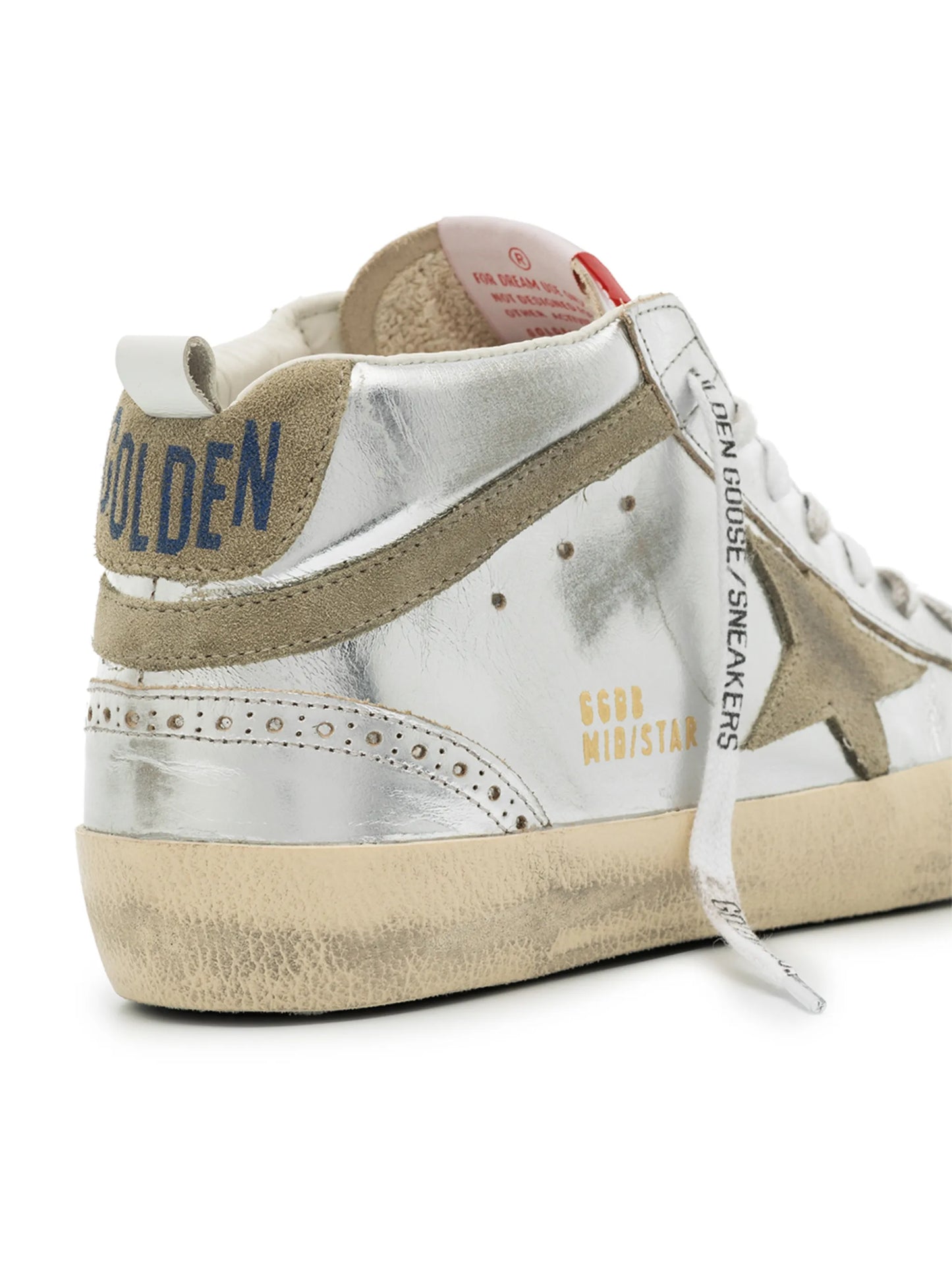 Mid-Star laminated sneakers