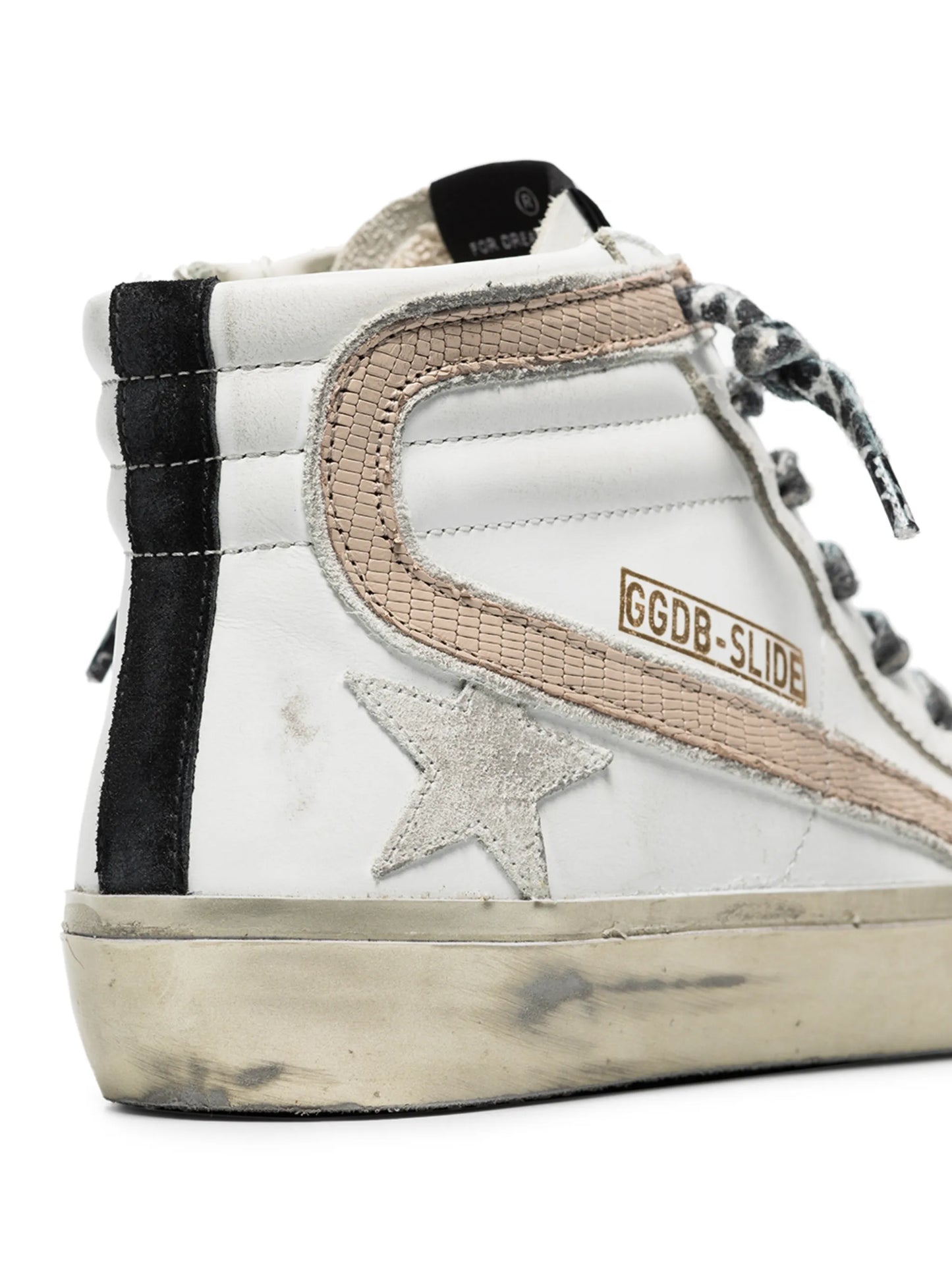 Slide high-top sneakers
