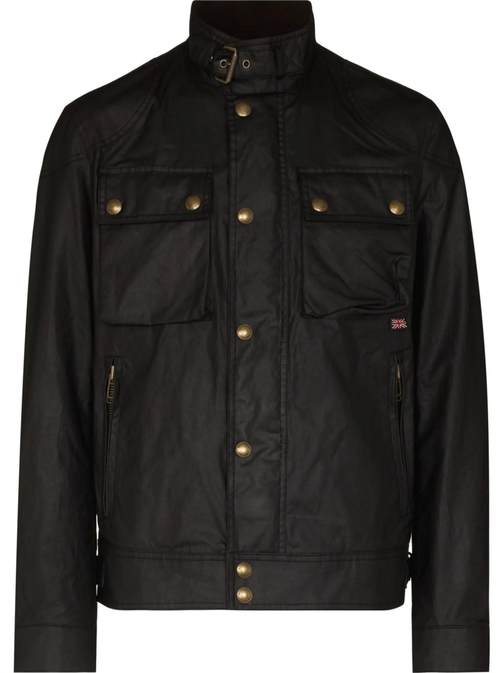 Racemaster button-up jacket