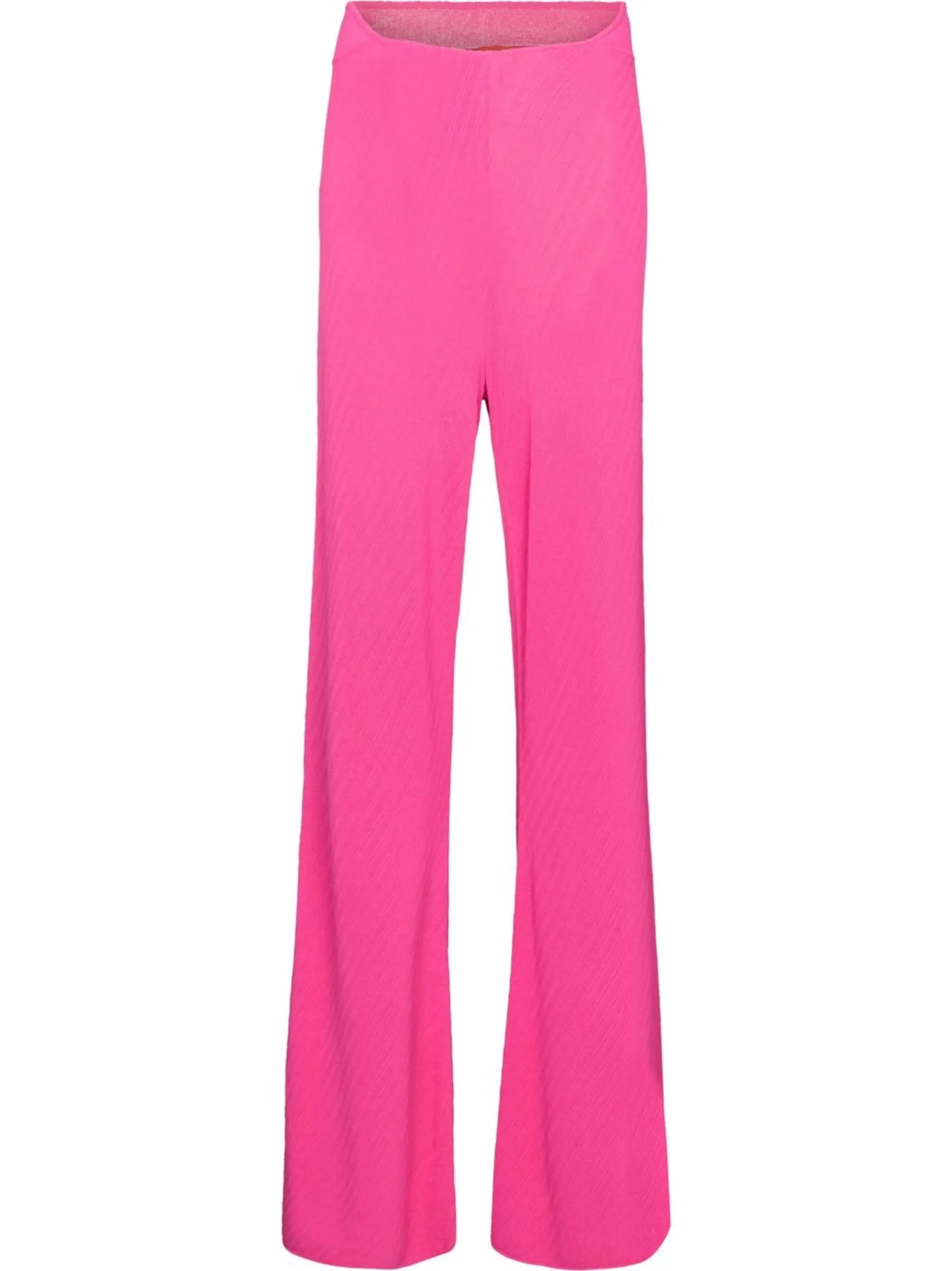 Heather knitted flared trousers