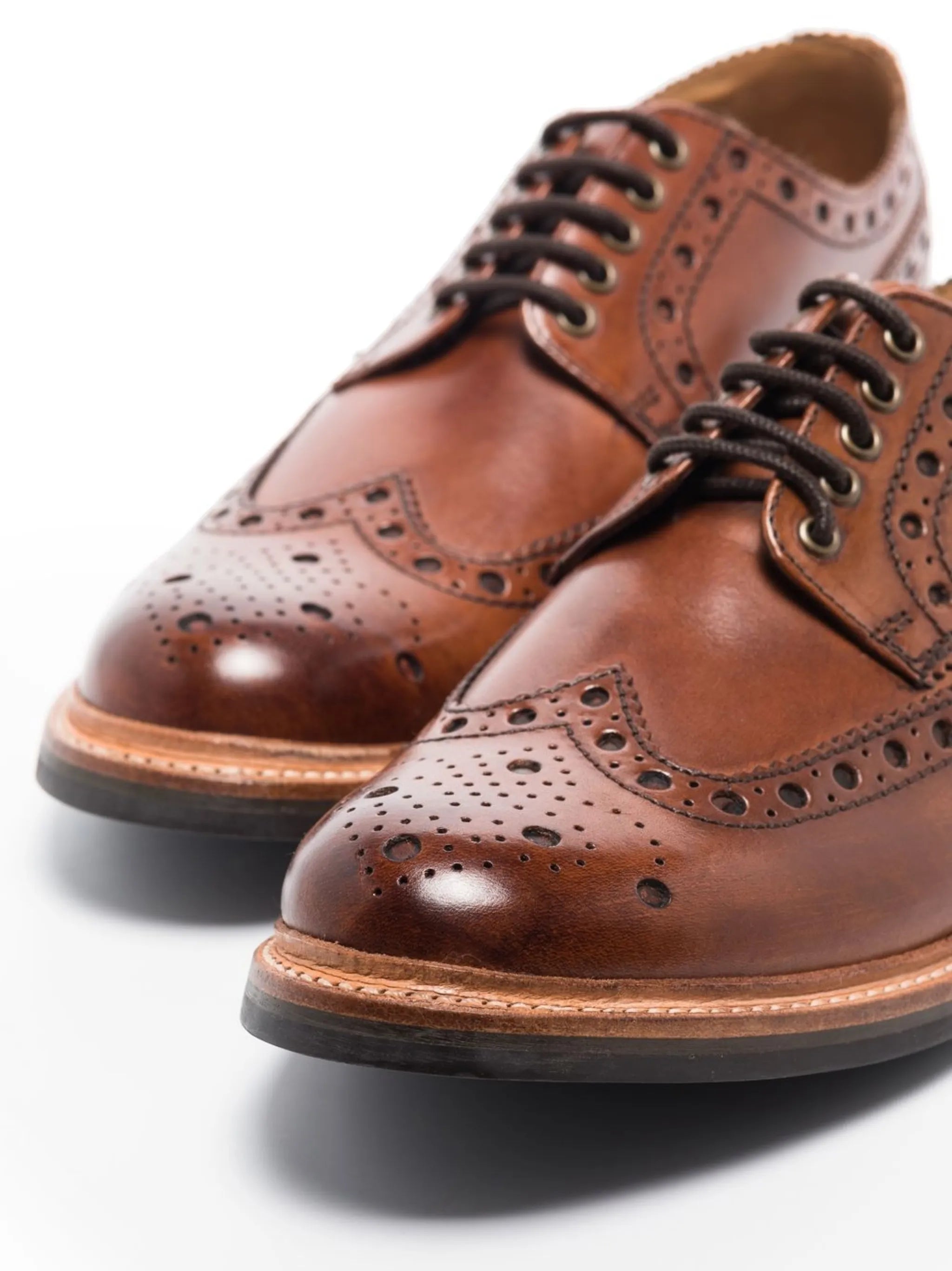 Archie leather lace-up brogues