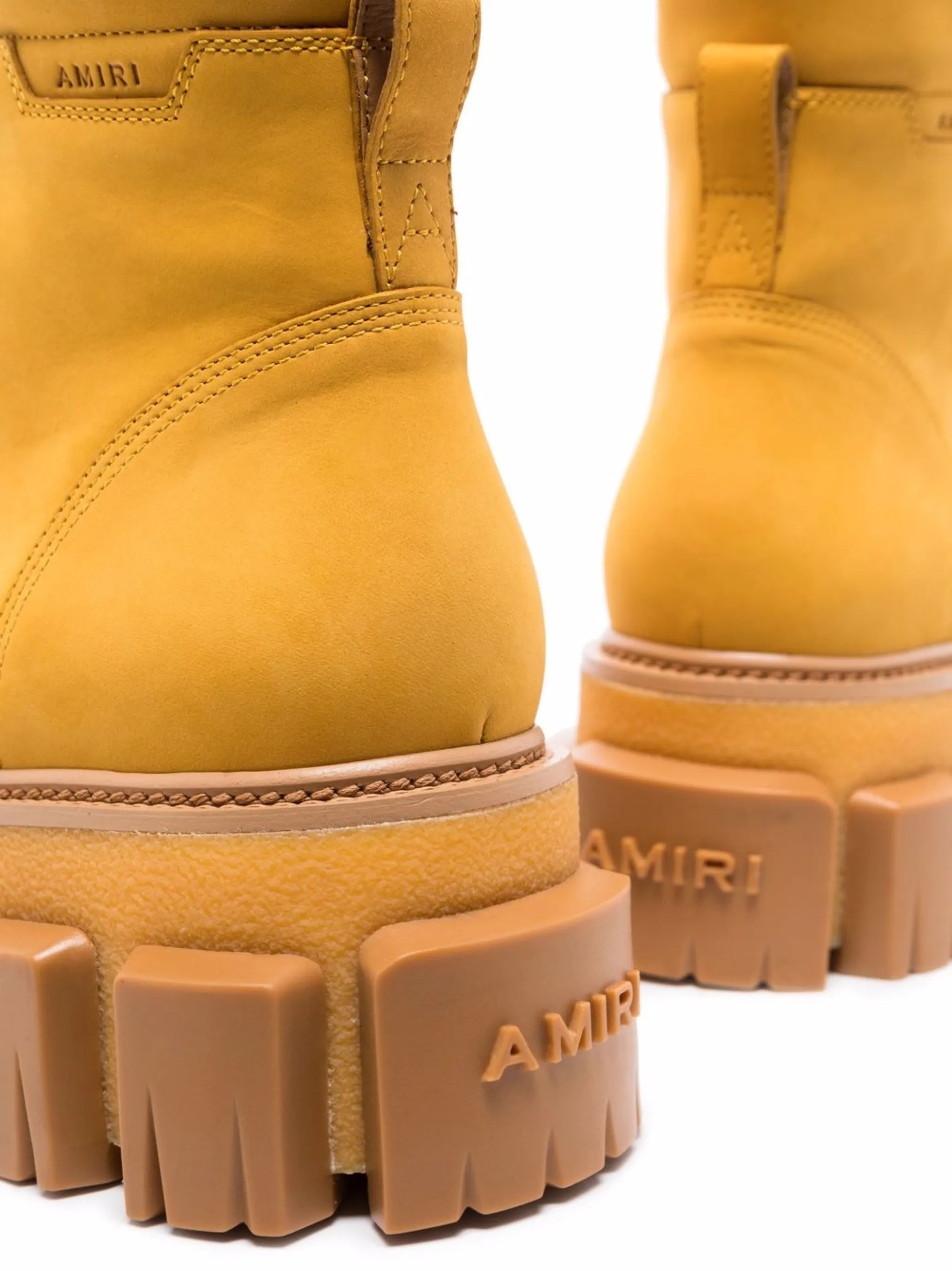 Crepe lug sole combat boots