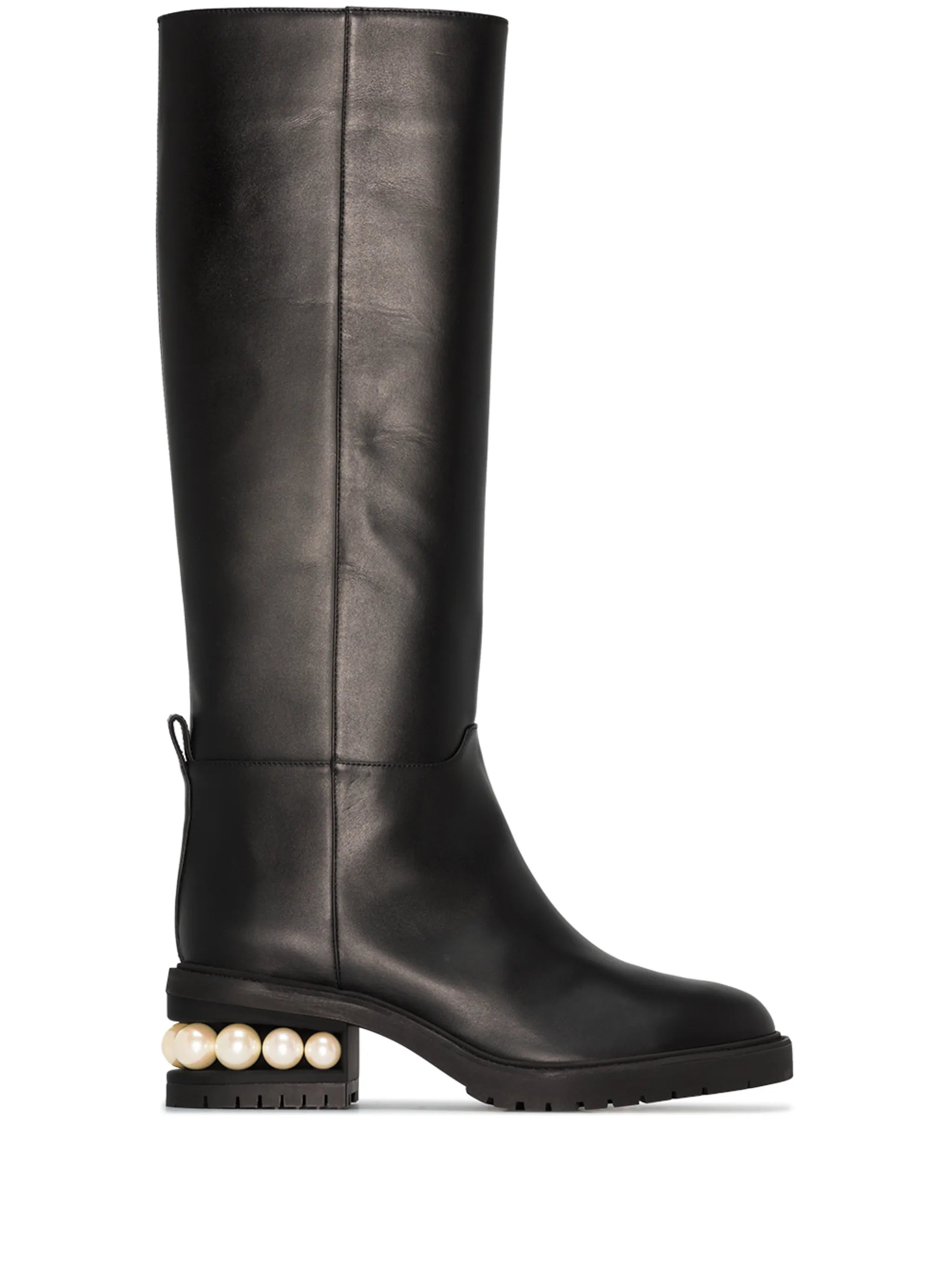 Casati pearl-embellished boots