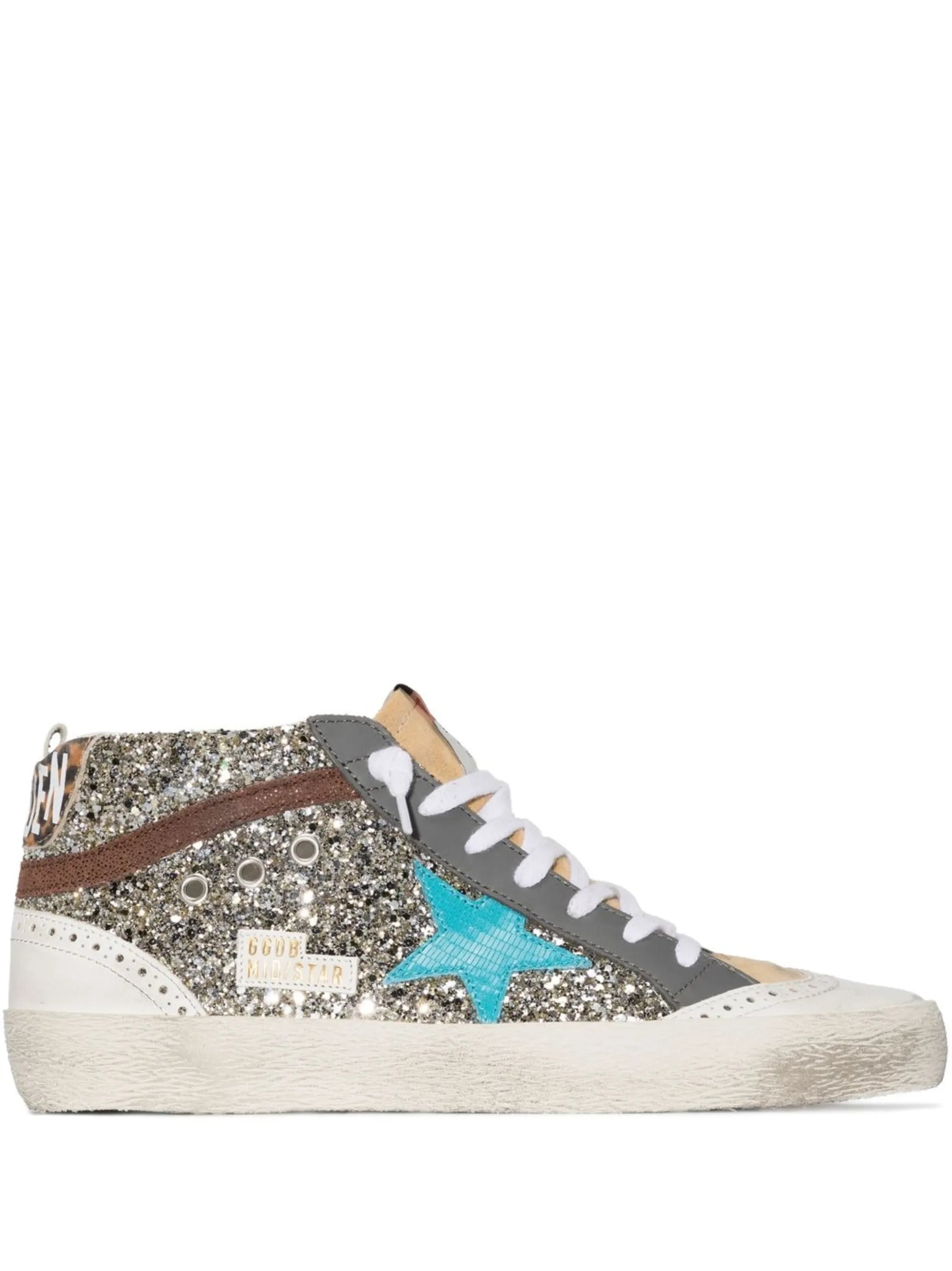 glitter-embellished Super Star sneakers