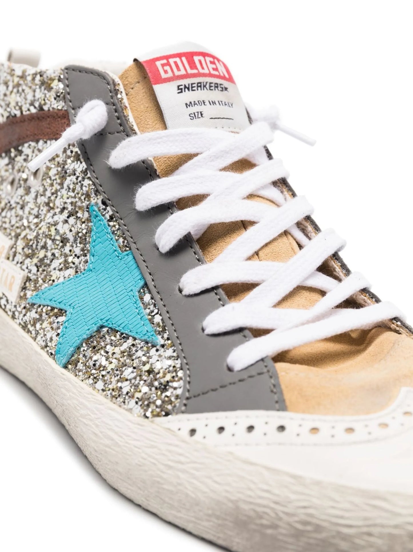 glitter-embellished Super Star sneakers