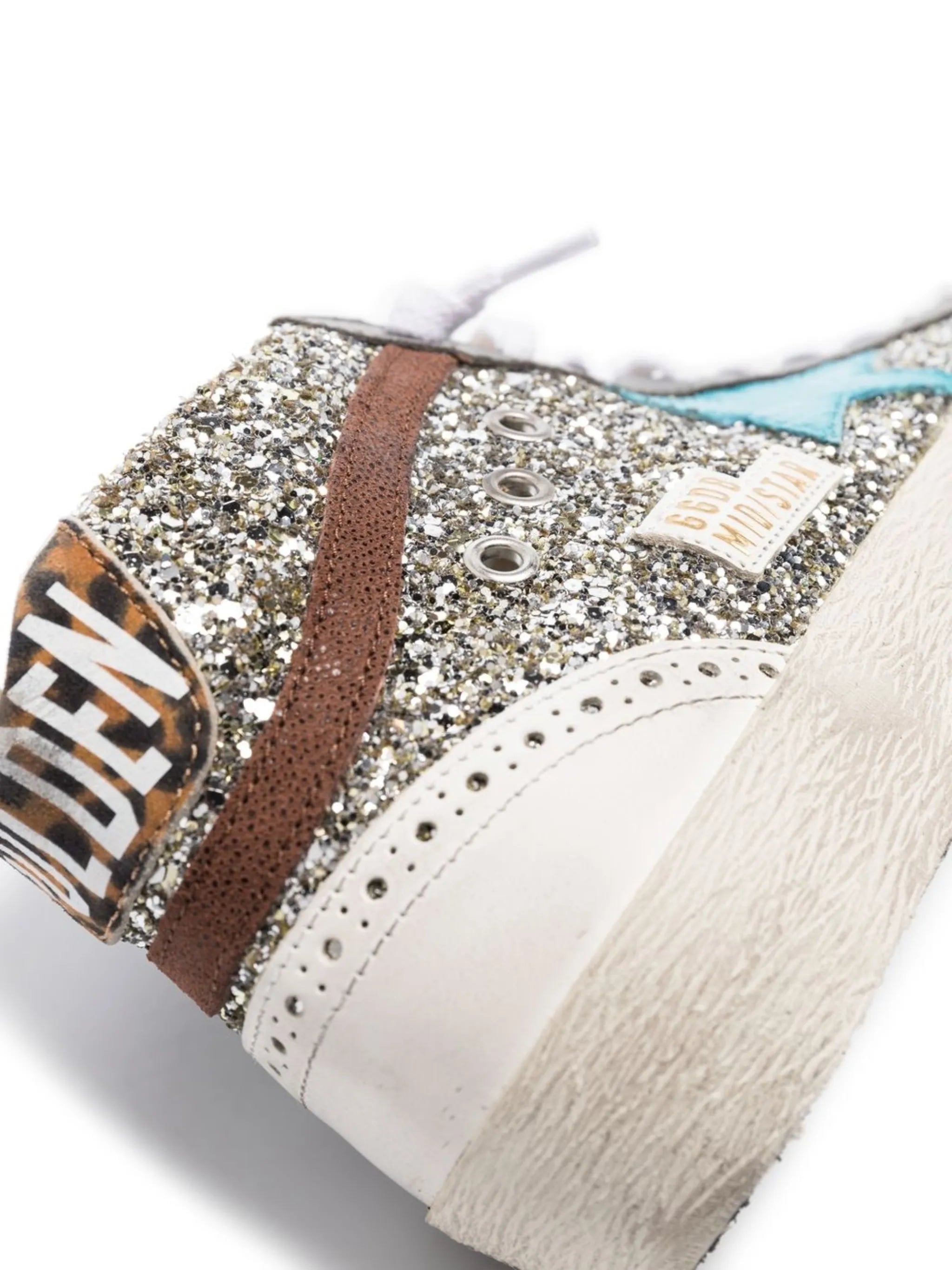 glitter-embellished Super Star sneakers