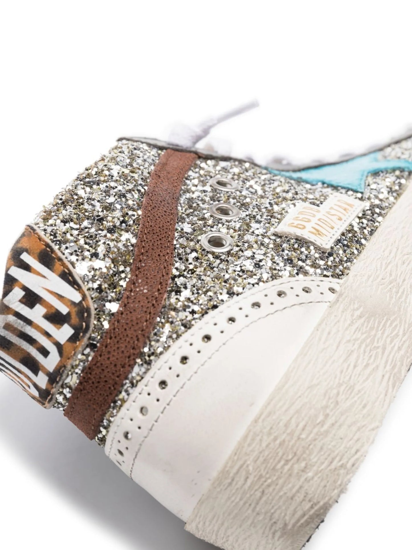 glitter-embellished Super Star sneakers