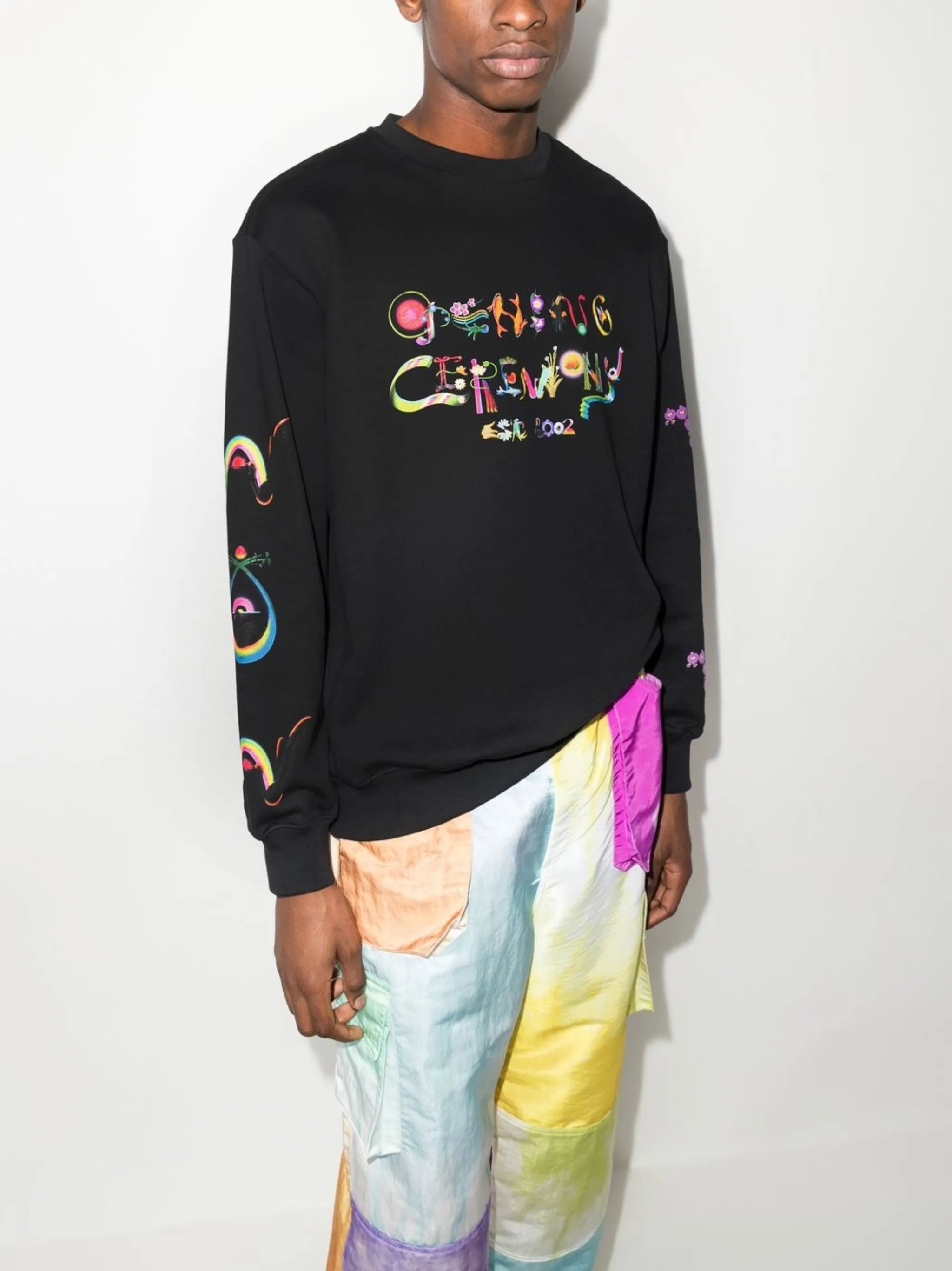 Name Painting-print sweatshirt