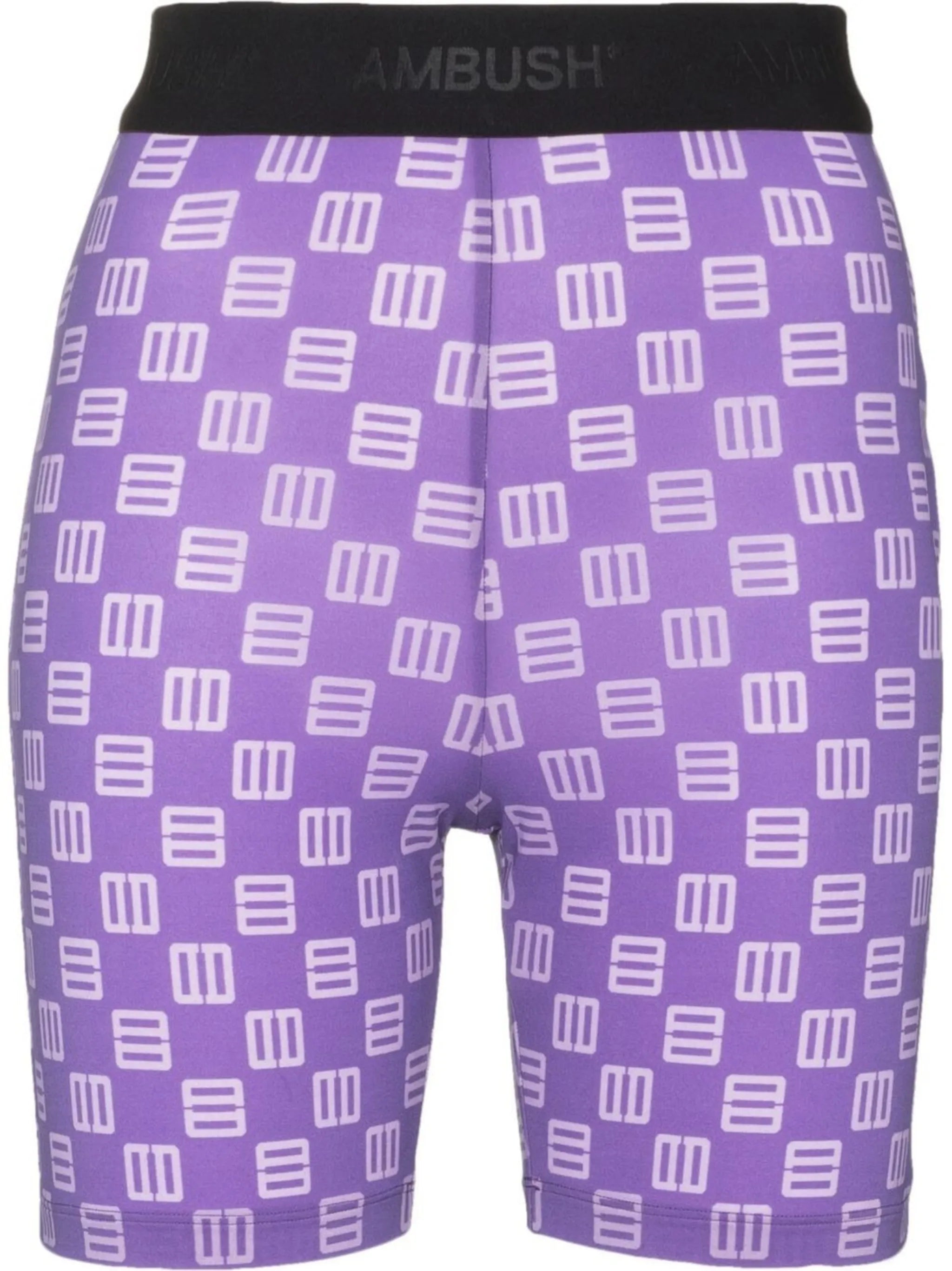 monogram knee-length shorts