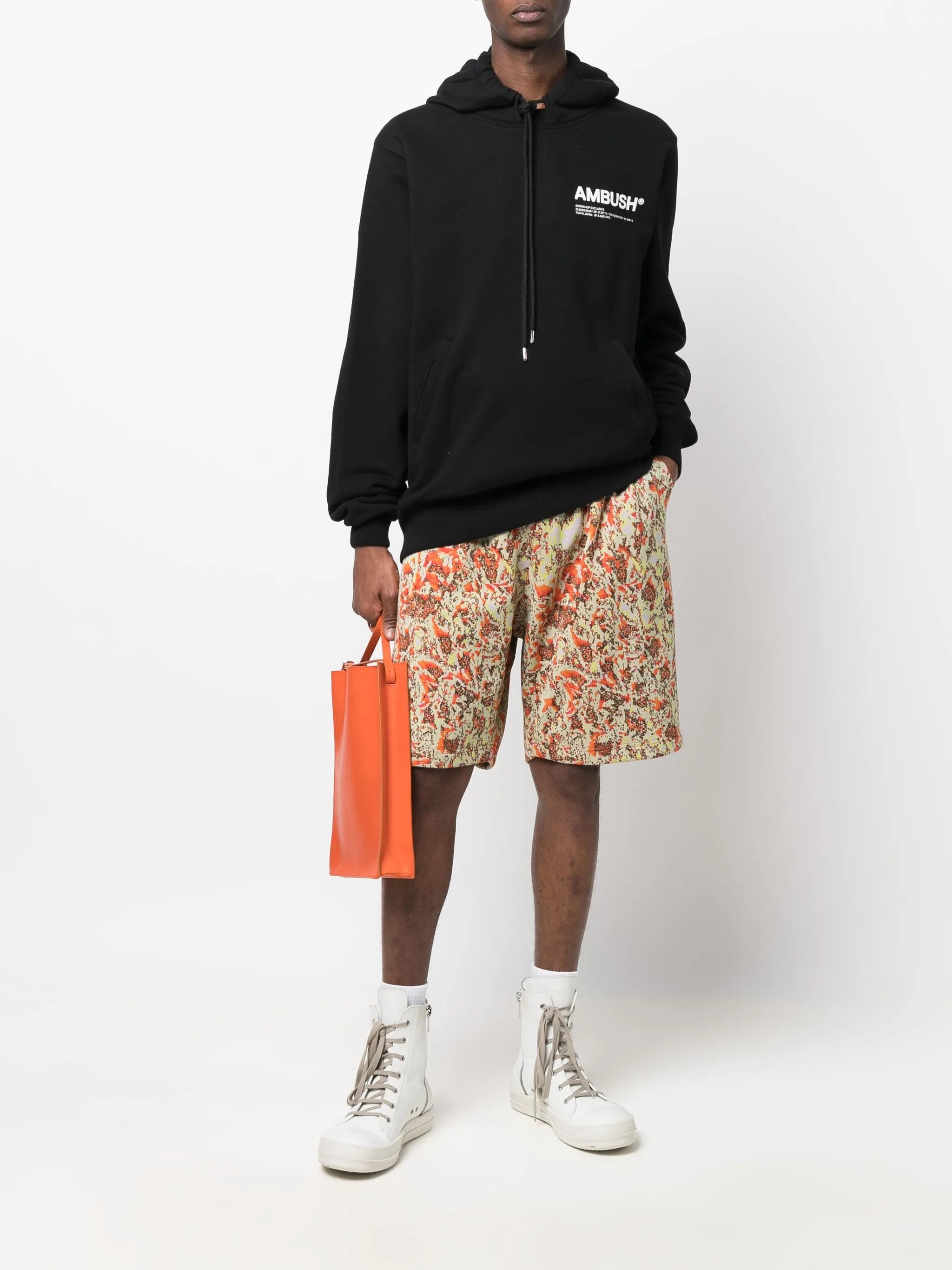 WKSP logo-print hoodie