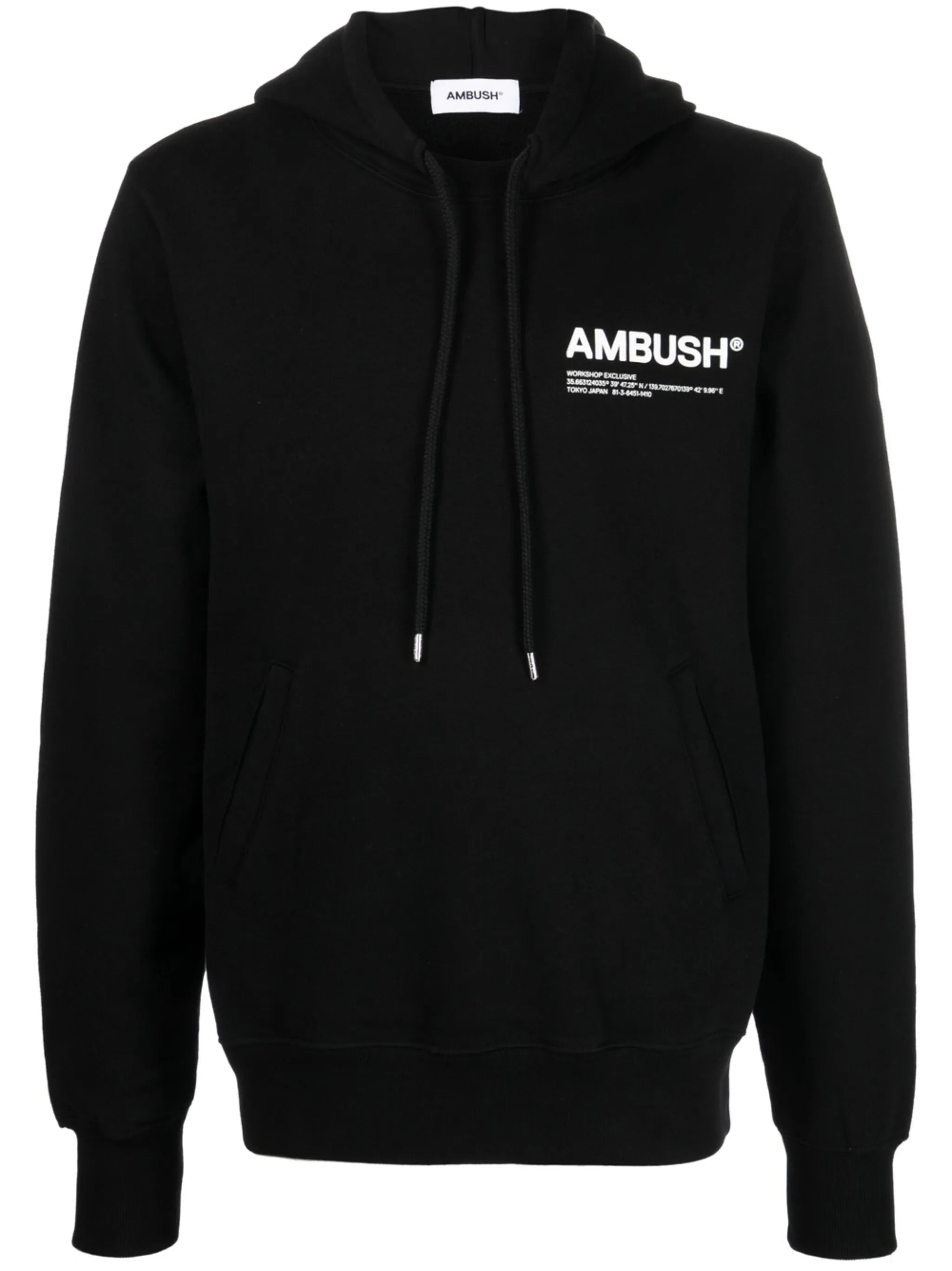 WKSP logo-print hoodie