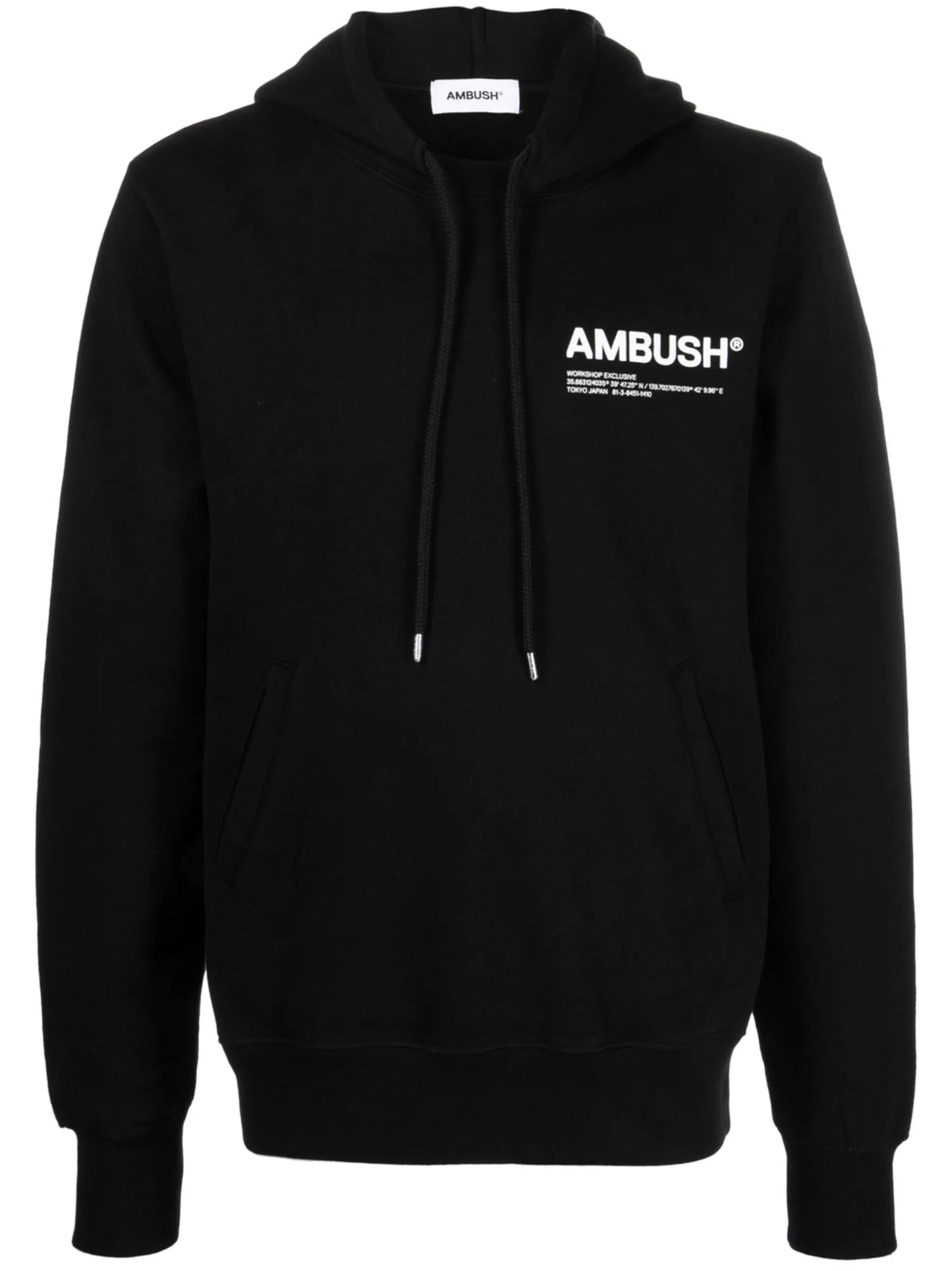 WKSP logo-print hoodie