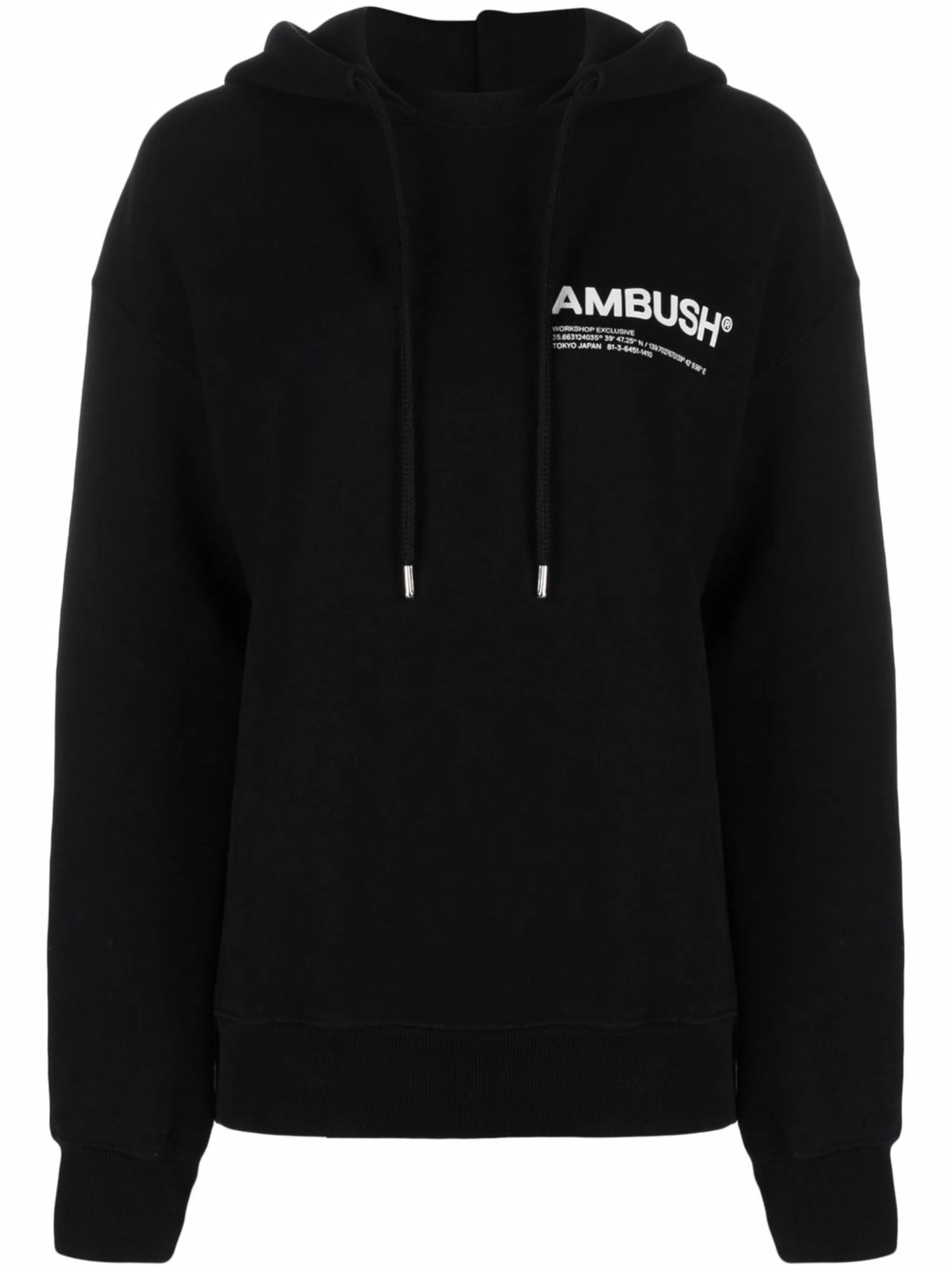 logo-print hoodie