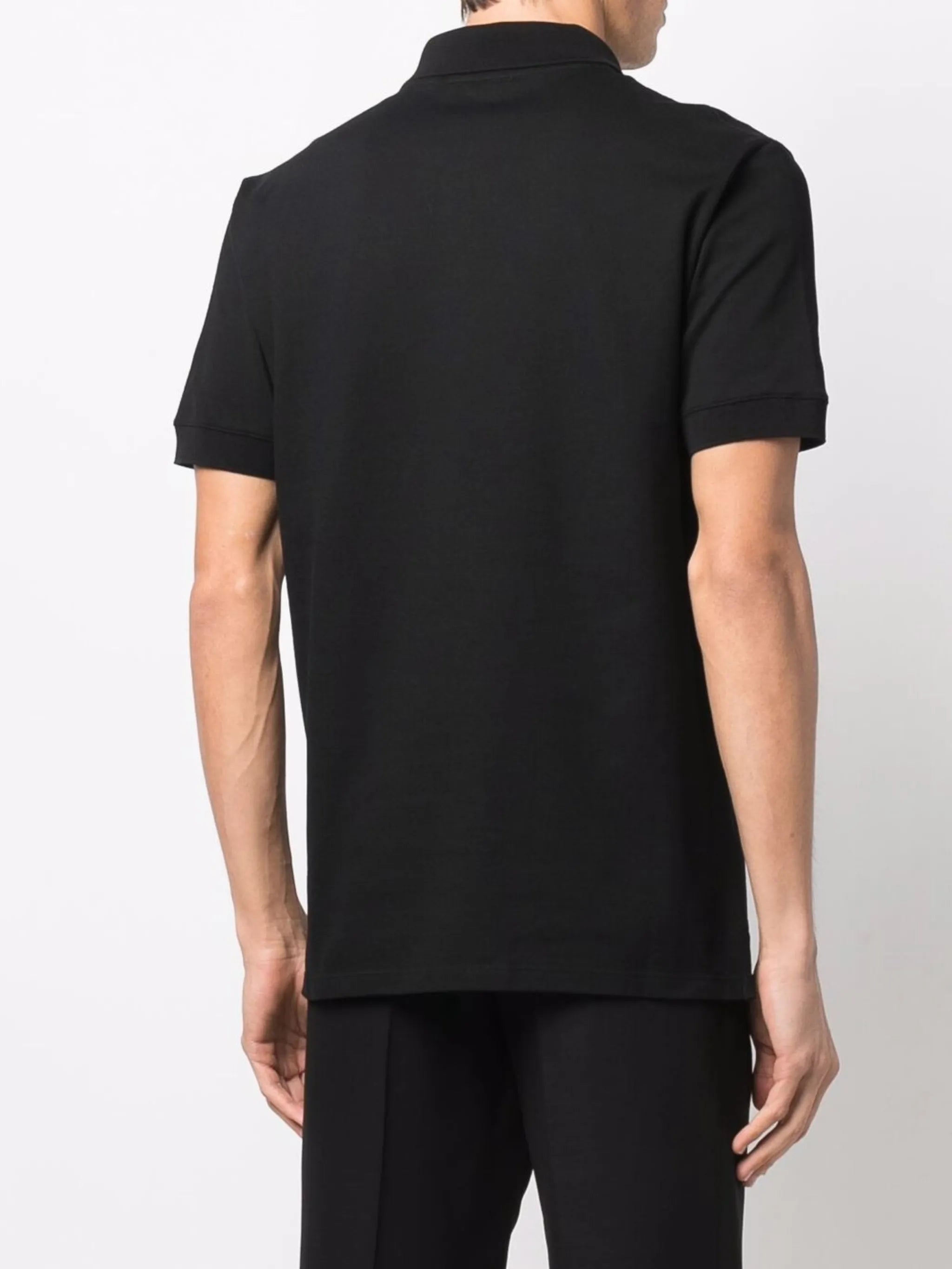 graffiti-logo polo shirt