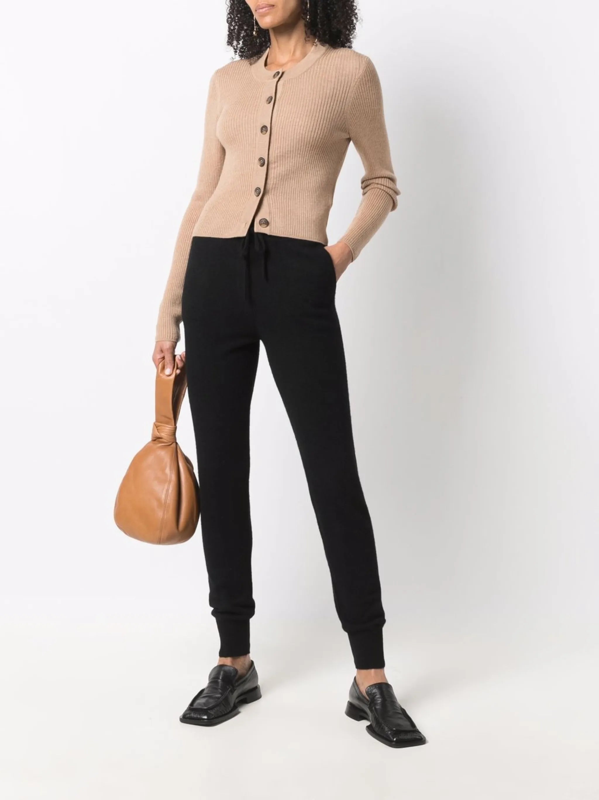 Maddalena drawstring track pants