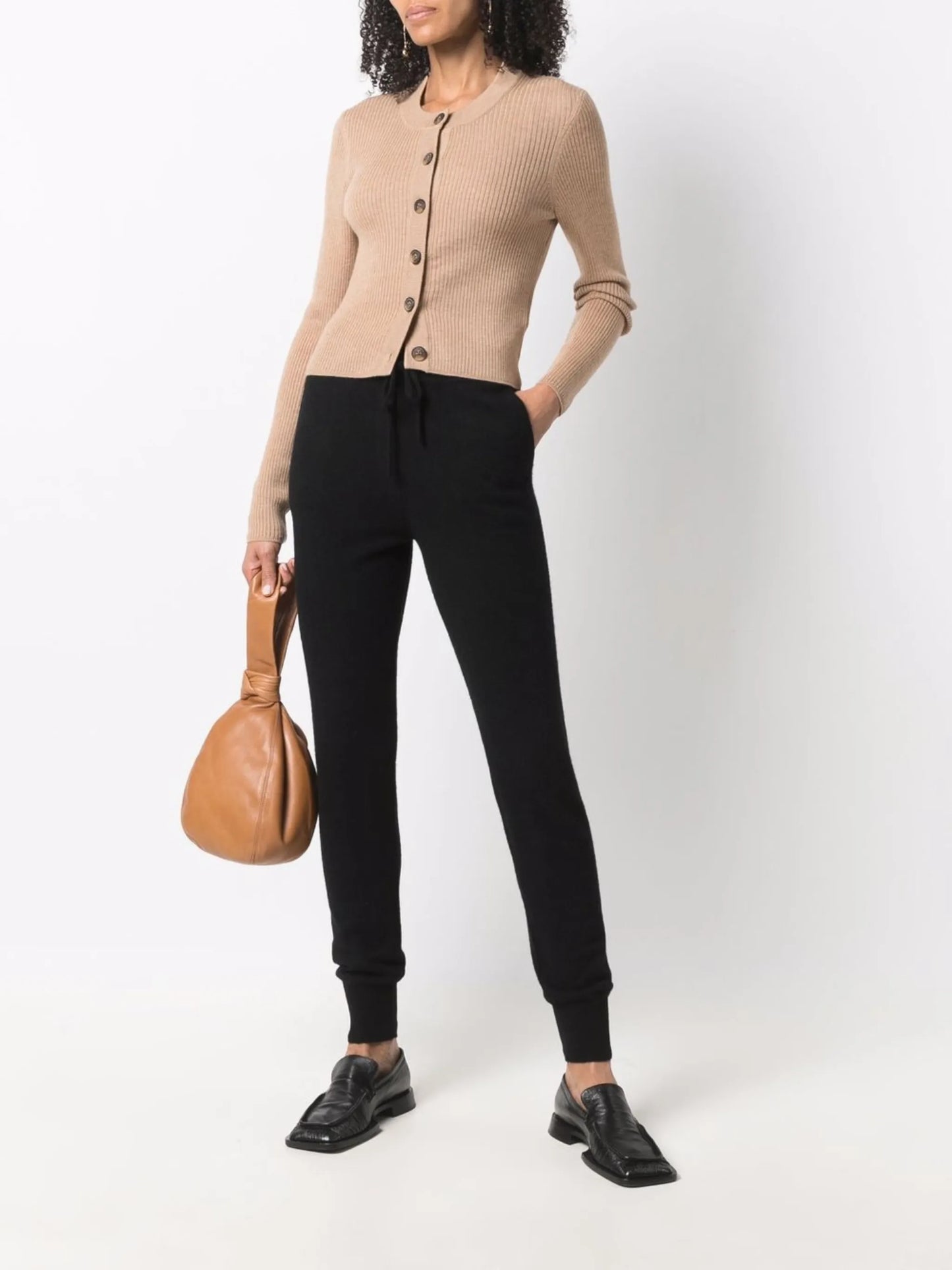 Maddalena drawstring track pants