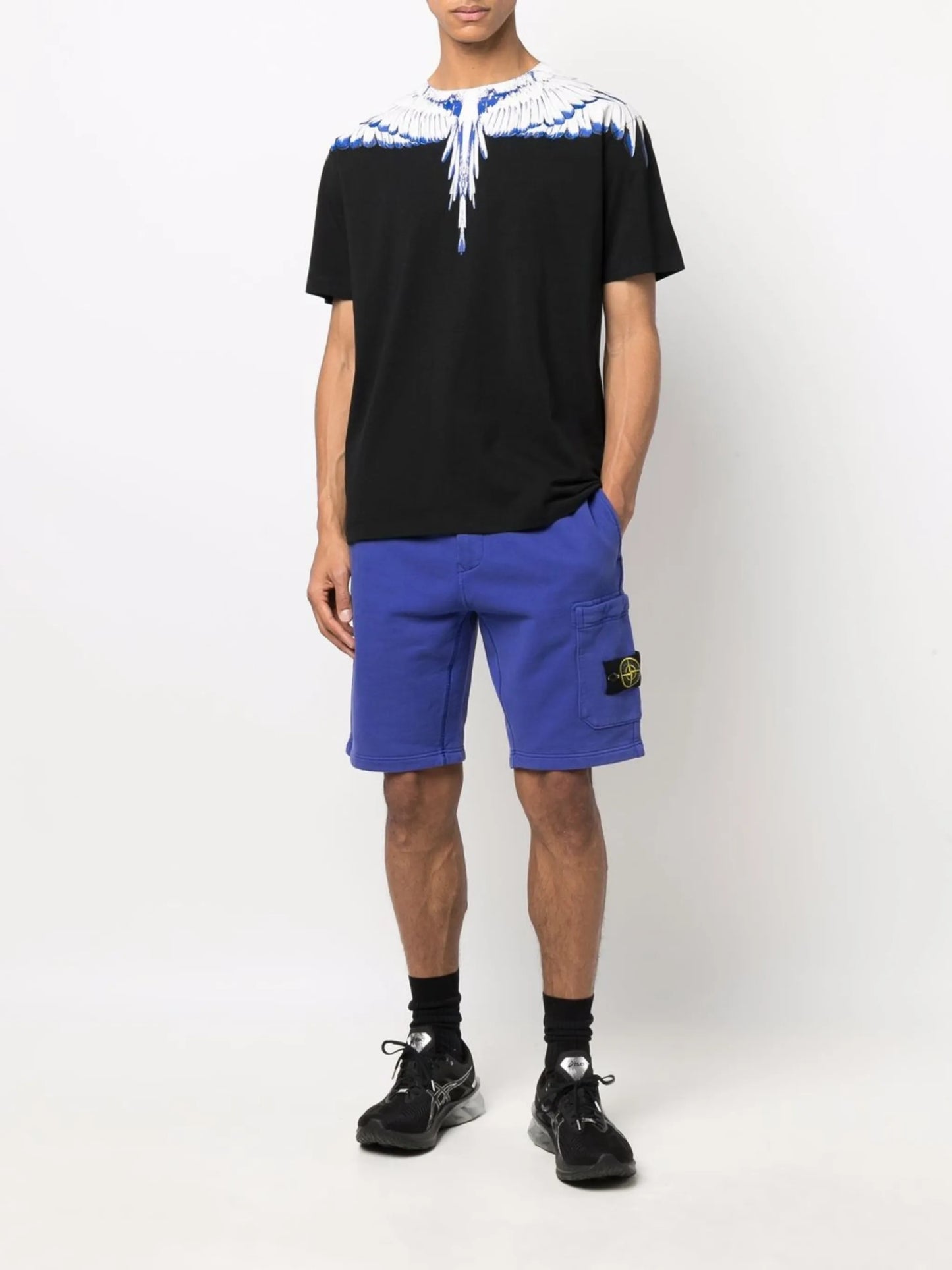 Icon-Wings motif T-shirt